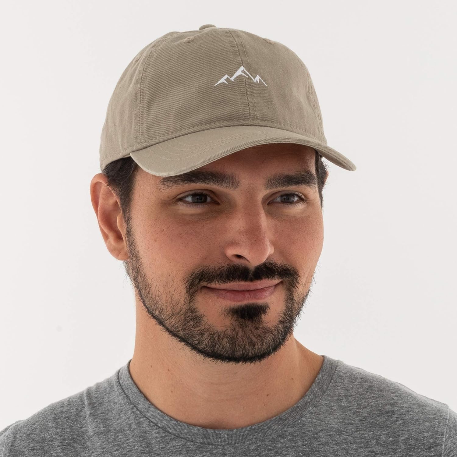 Outdoor Cap -Adult Mountain Dad Hat-Unstructured Soft Cotton