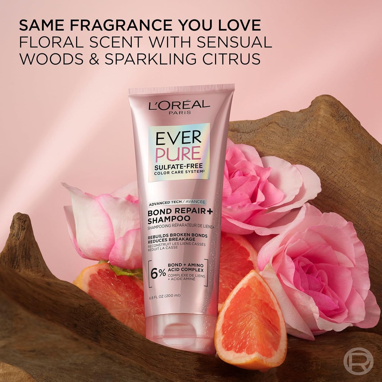 L'Oreal Paris EverPure Sulfate-Free Vegan Hair Care Kit - Shampoo and 