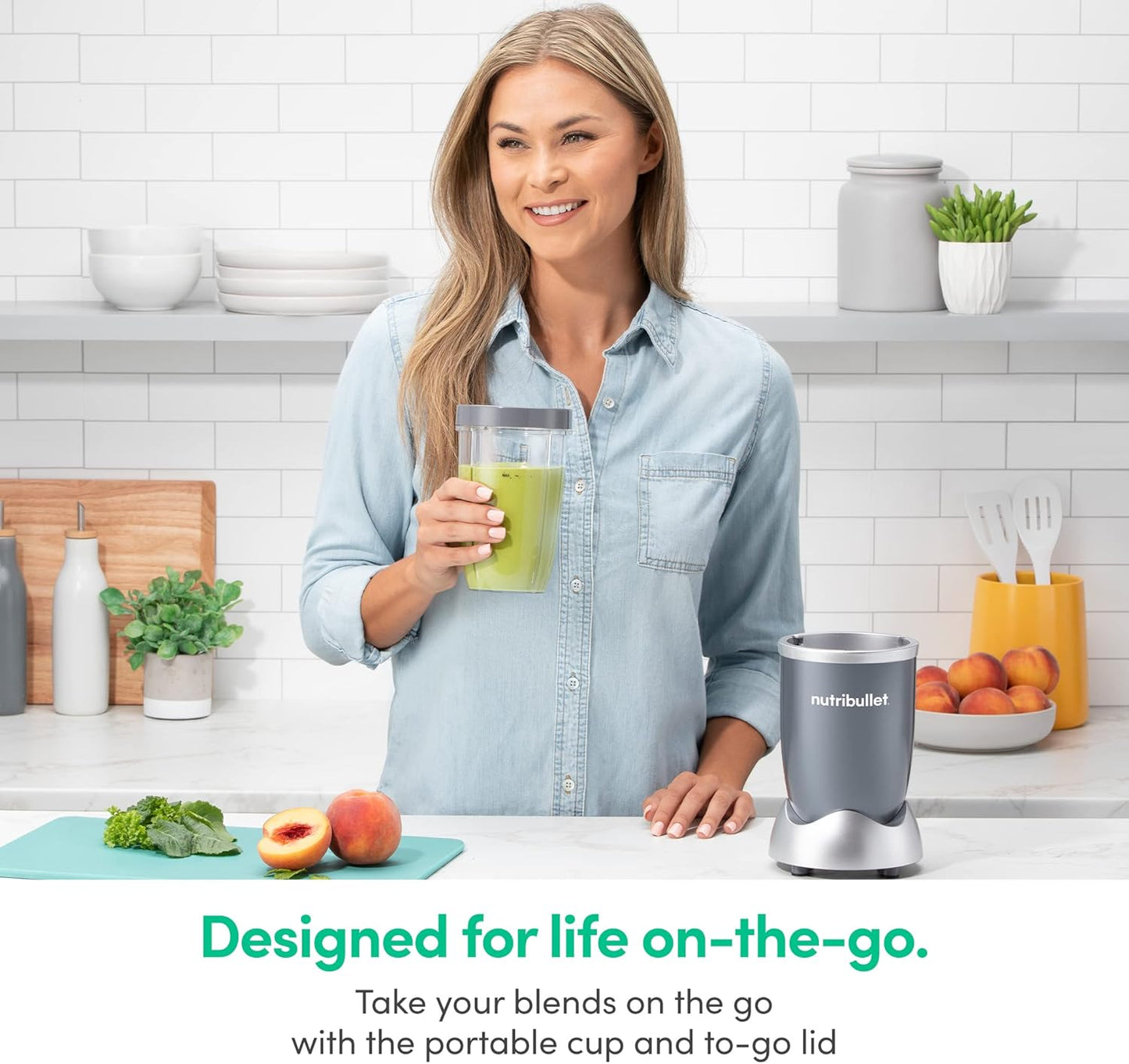 nutribullet Personal Blender, Shakes, Smoothies, Food Prep, and Frozen
