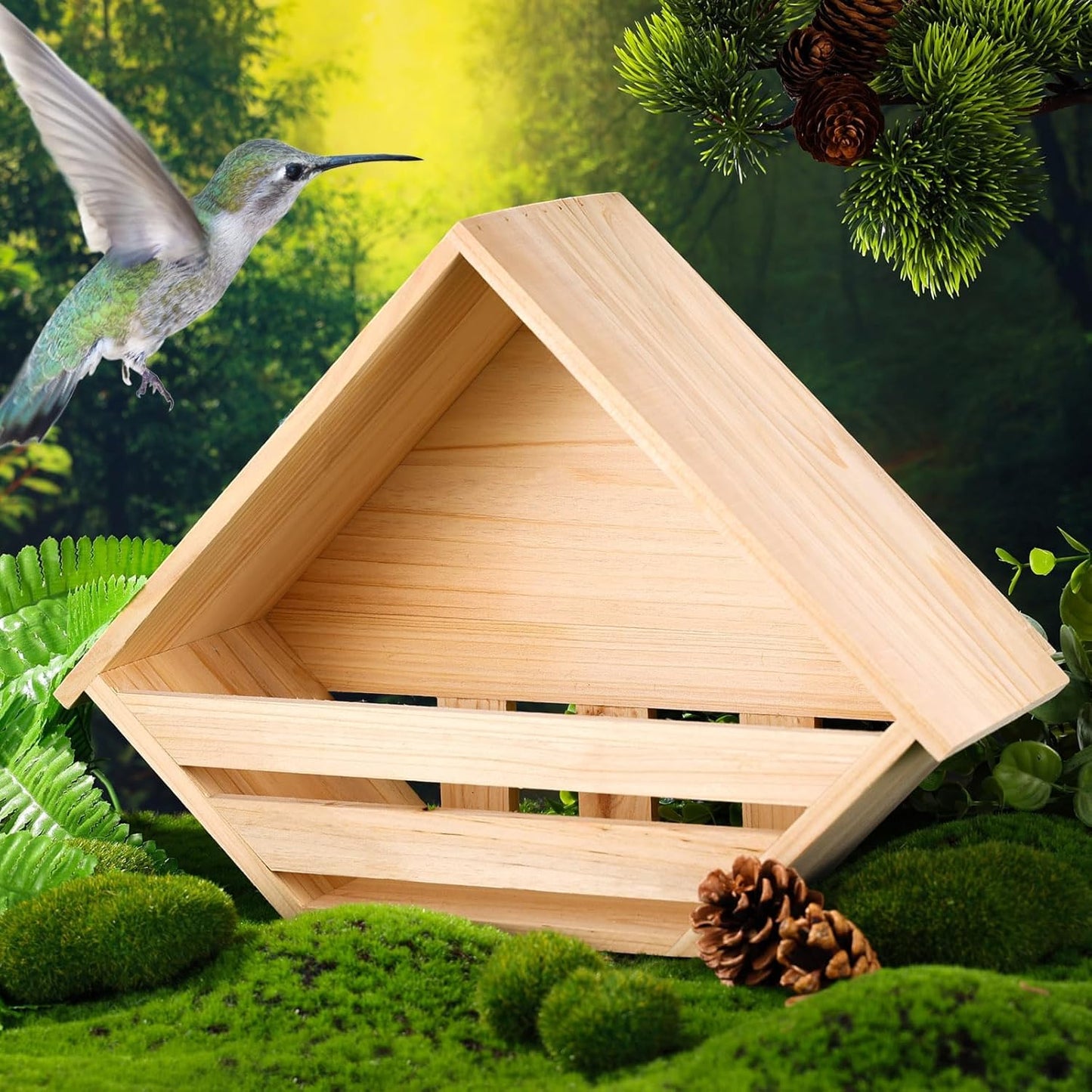 Cedar Dove Nesting Box Mourning Dove Nesting Box Bird Nesting Material