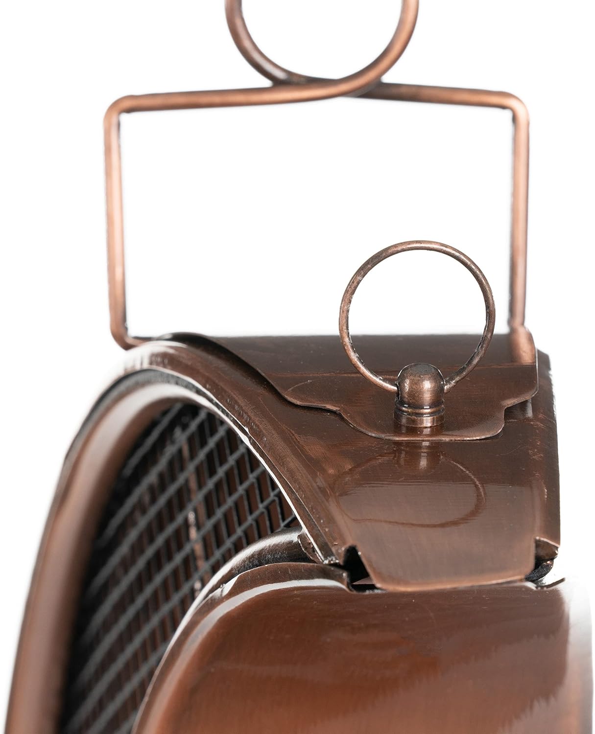 Good Directions Copper Finish Moon Bird Feeder with Mesh