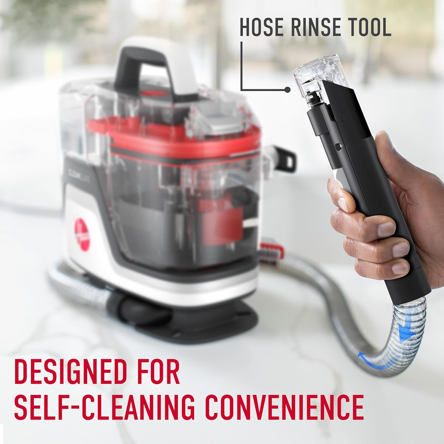 Hoover CleanSlate Plus Portable Carpet + Upholstery Spot Cleaner Machi
