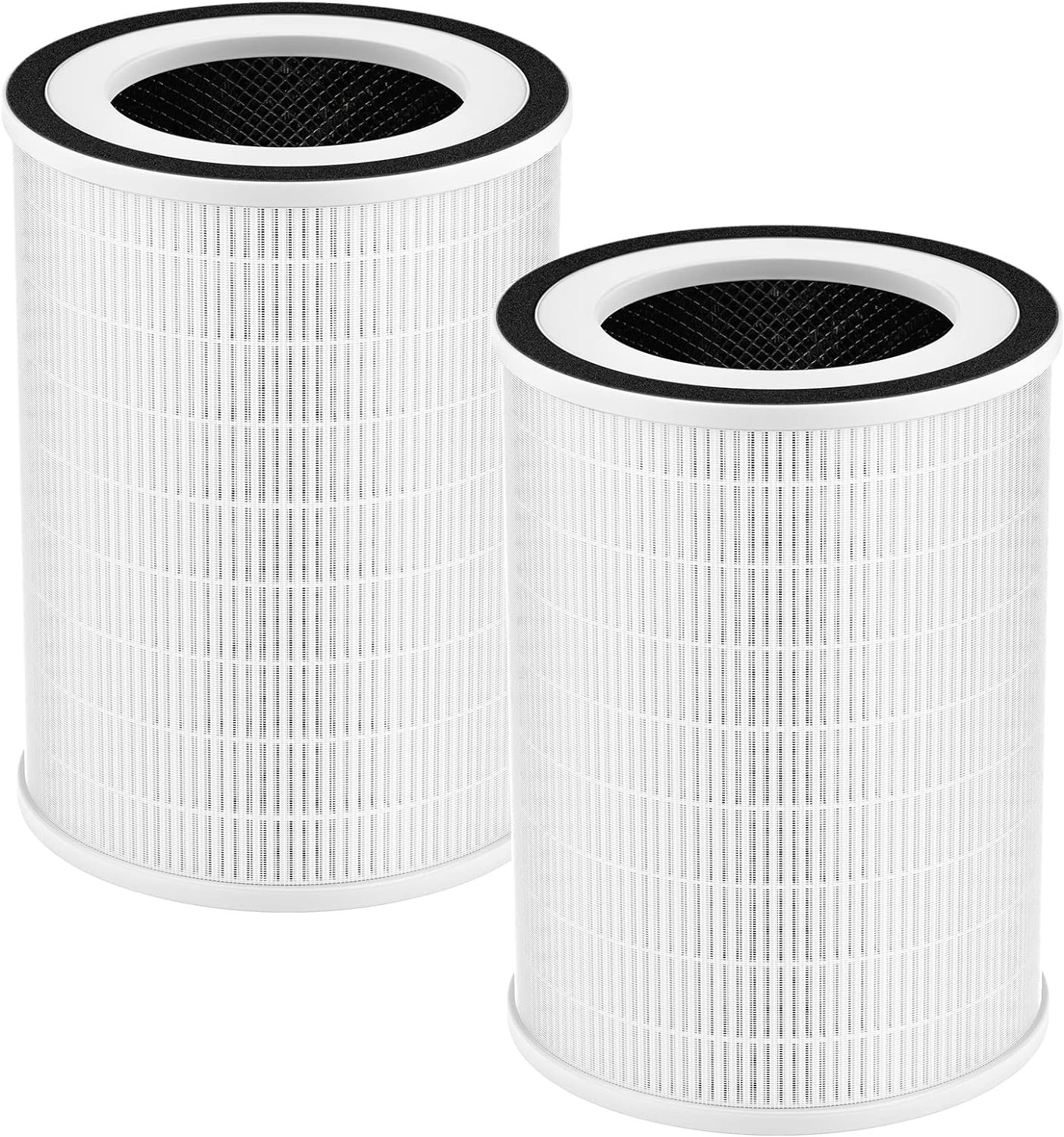 2 Pack HEPA KILO Filter Compatible with Afloia KILO, KILOPLUS, KILOPRO, MIRO,MIRO PRO and MORENTO MR-Kilo, Kalo Air Purifier, 360° 3-Stage Filtration for Odor,Smoke,Dust,Pollen,Pets