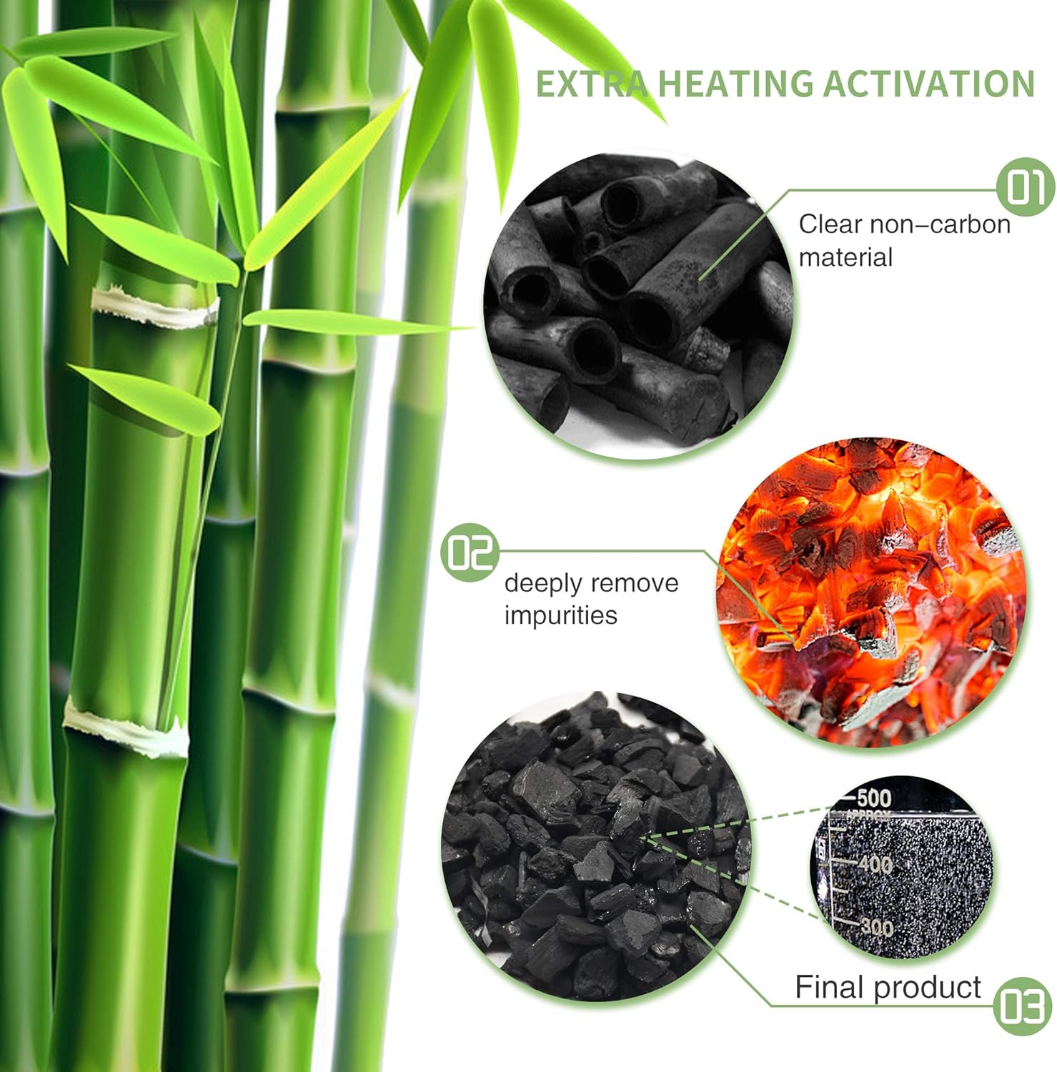 12 Pack Bamboo Air Purifying Bag, Activated Charcoal Bags Odor Absorbe