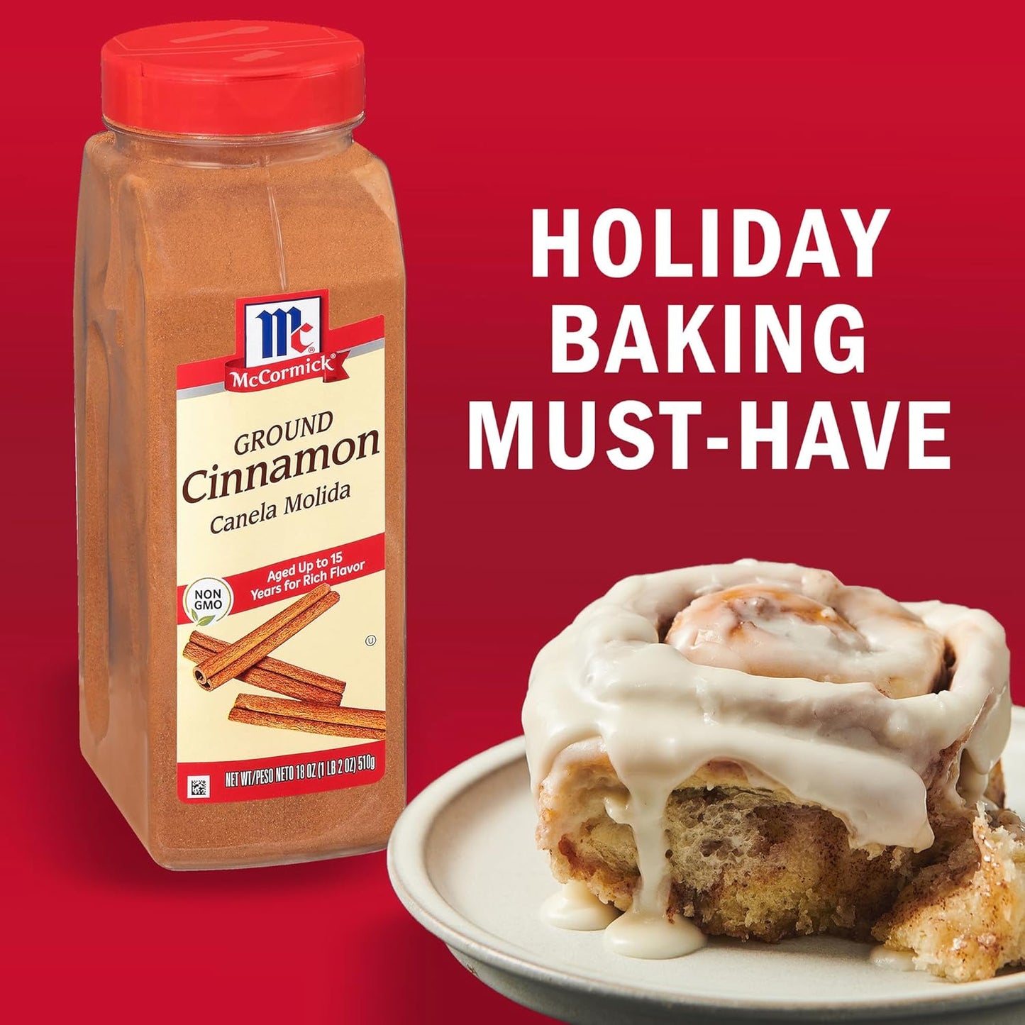 McCormick Ground Cinnamon, 18 oz (Pack - 1)