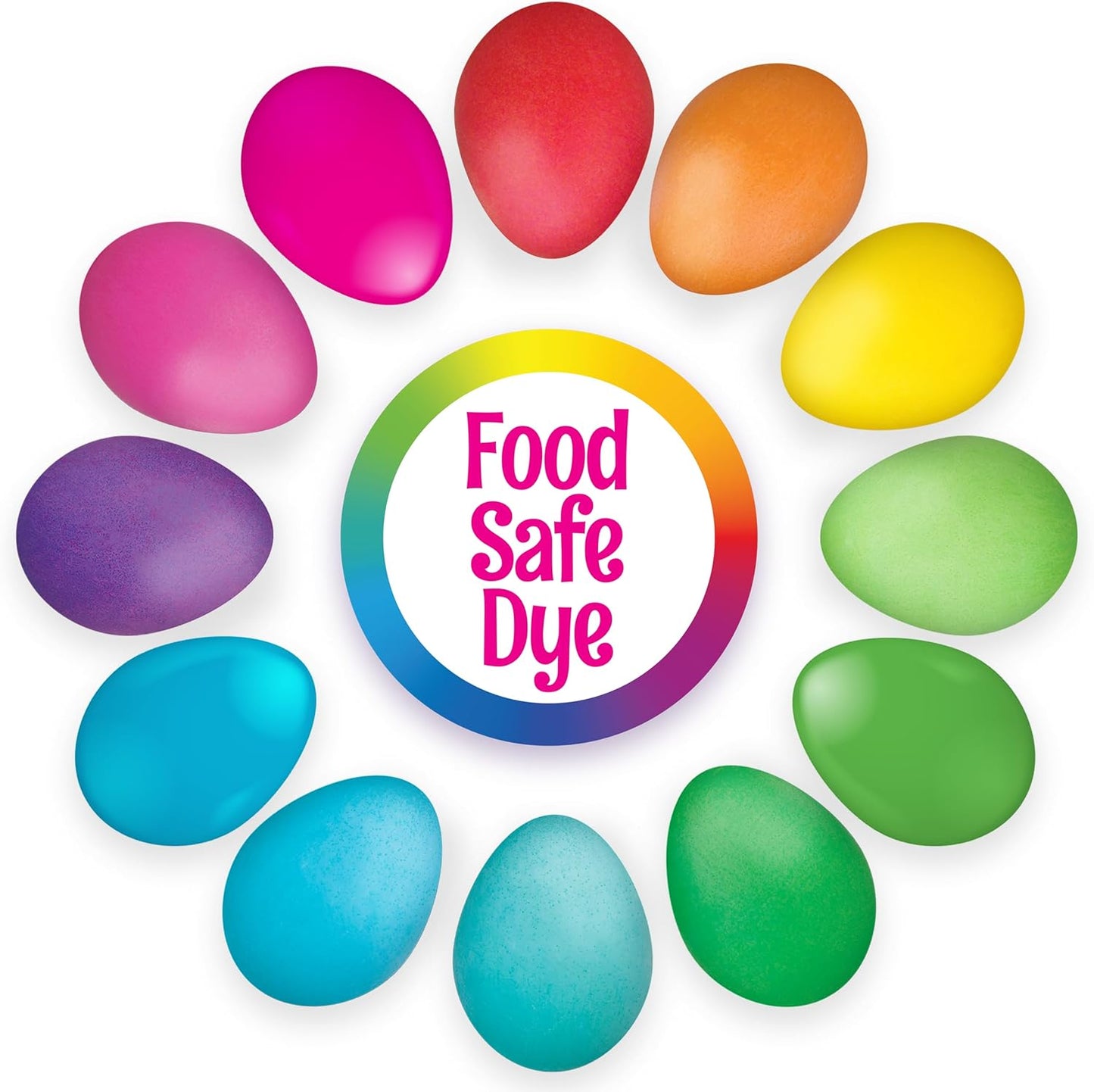 PAAS Megga Color Cups Egg Decorating Kit: Dye 12 Eggs at The Same Time!
