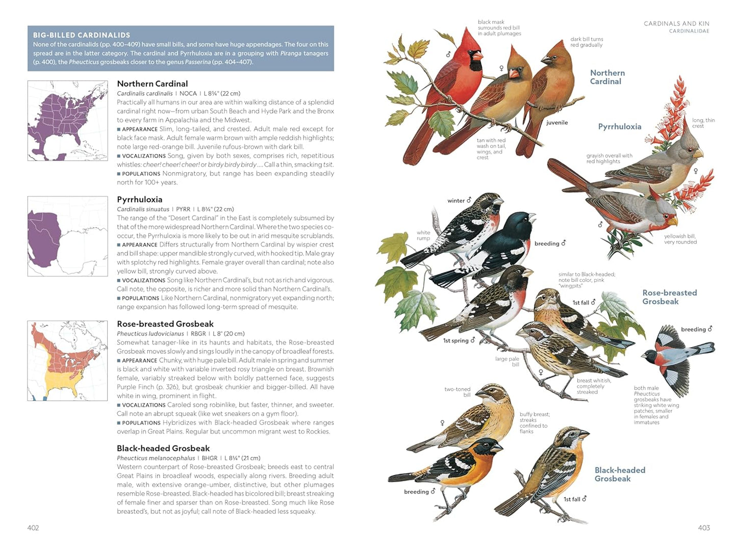 National Geographic Field Guide to the Birds of the United States and 