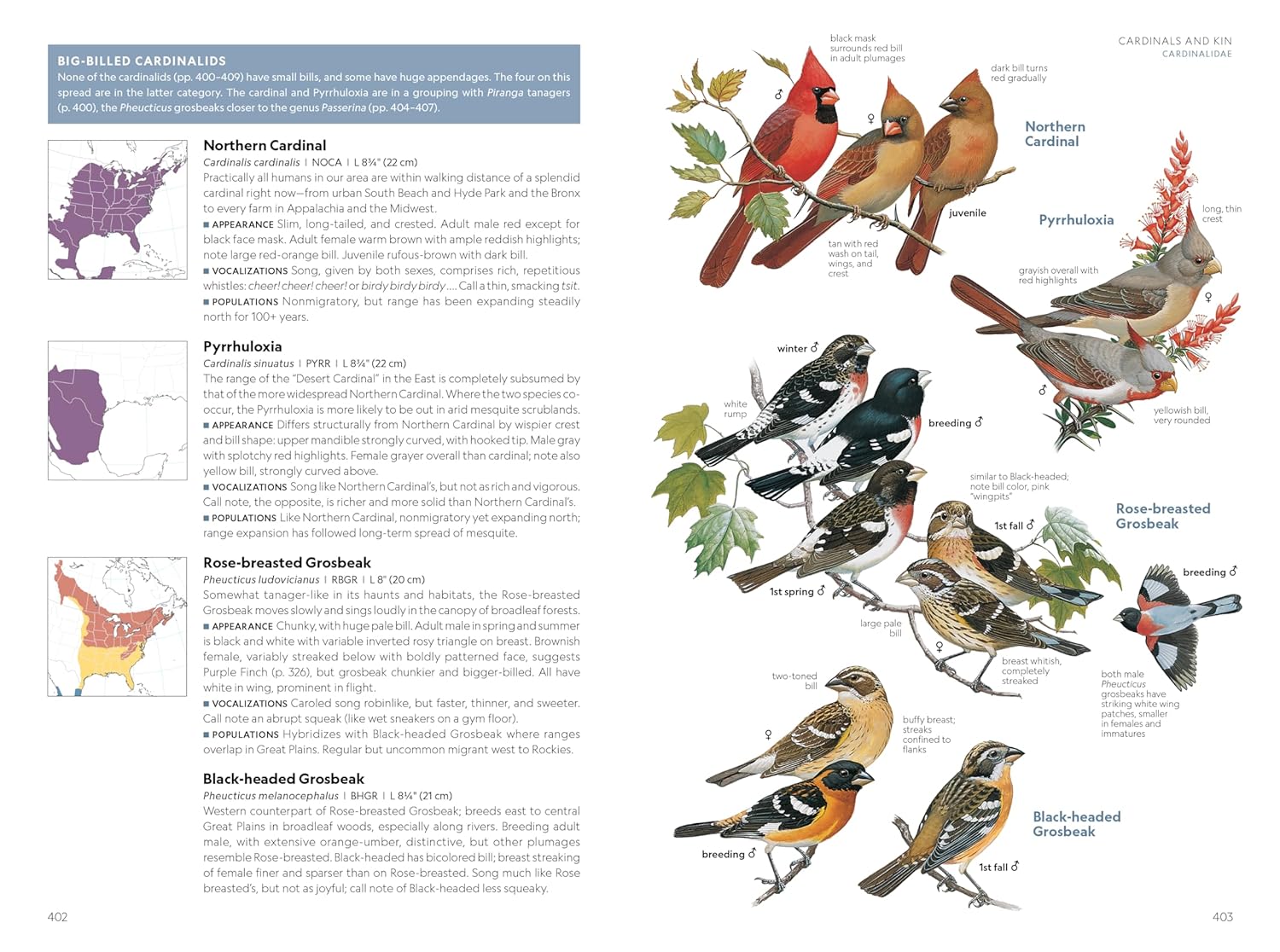 National Geographic Field Guide to the Birds of the United States and 