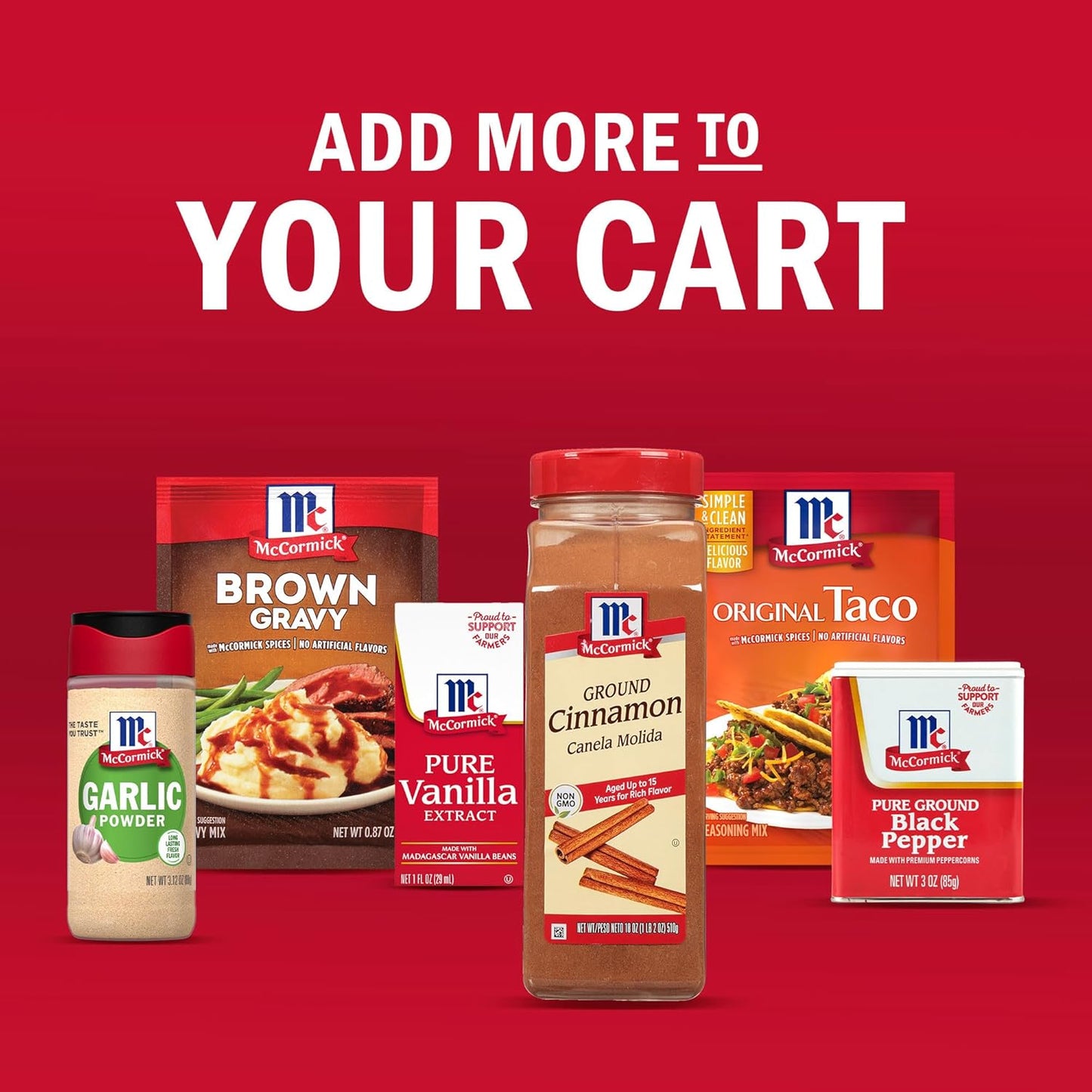 McCormick Ground Cinnamon, 18 oz (Pack - 1)