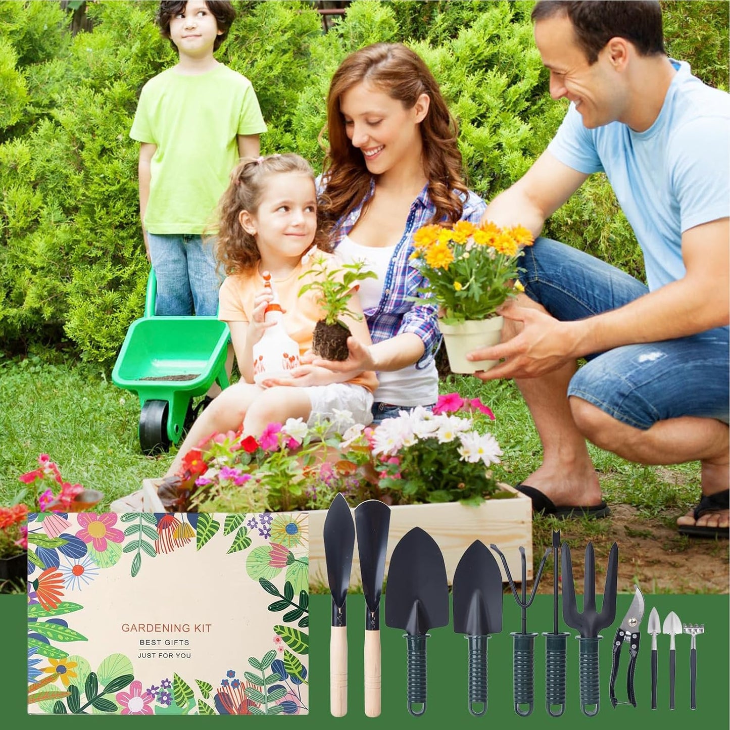 Christmas Count Down - 24 Days Collectible Tool - Rust-Proof Garden To