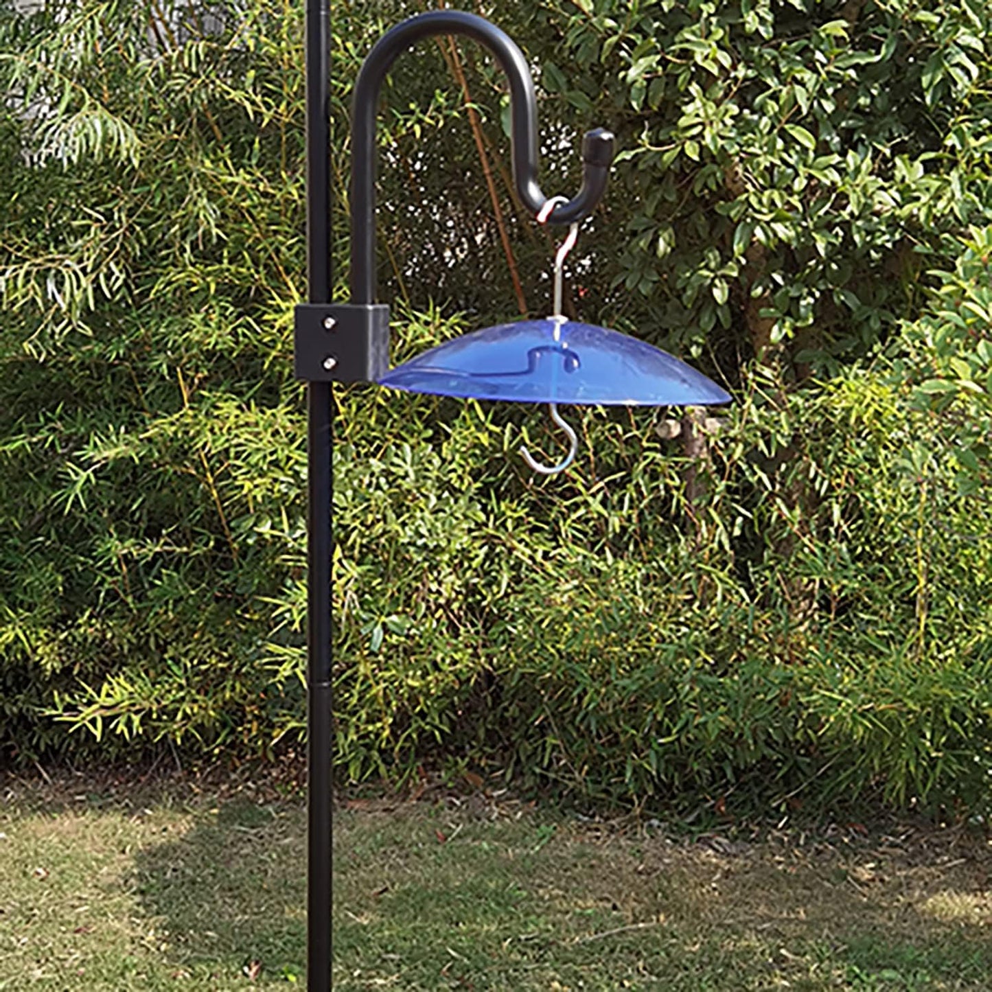 8" Mini Rain Cover for Bird Feeder/House - Blue Small Protective Dome Guard Against Rain/Snow/Sun - Dia. 20CM