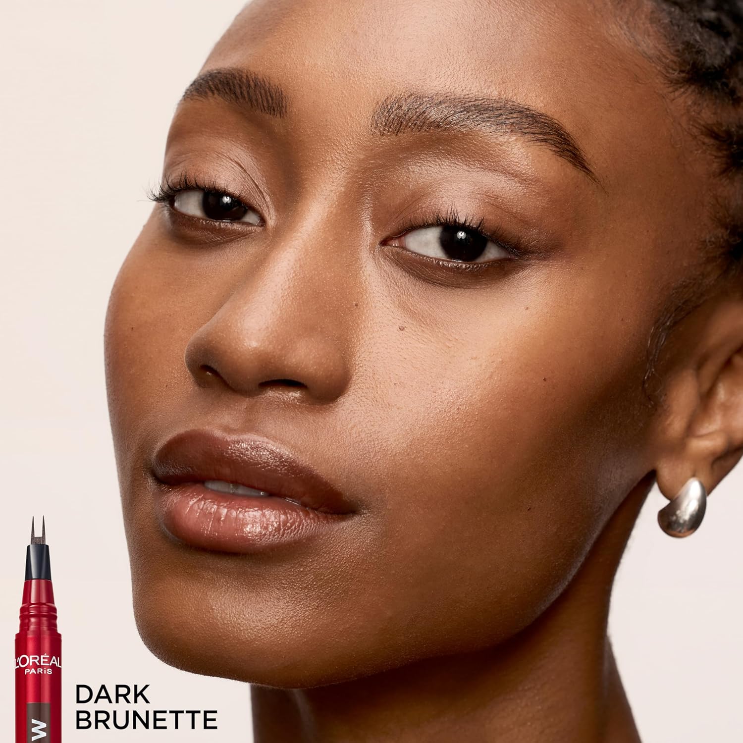 L'Oreal Paris Faux Brow, Hair-Like, Filling Eyebrow Pen with Double-Br