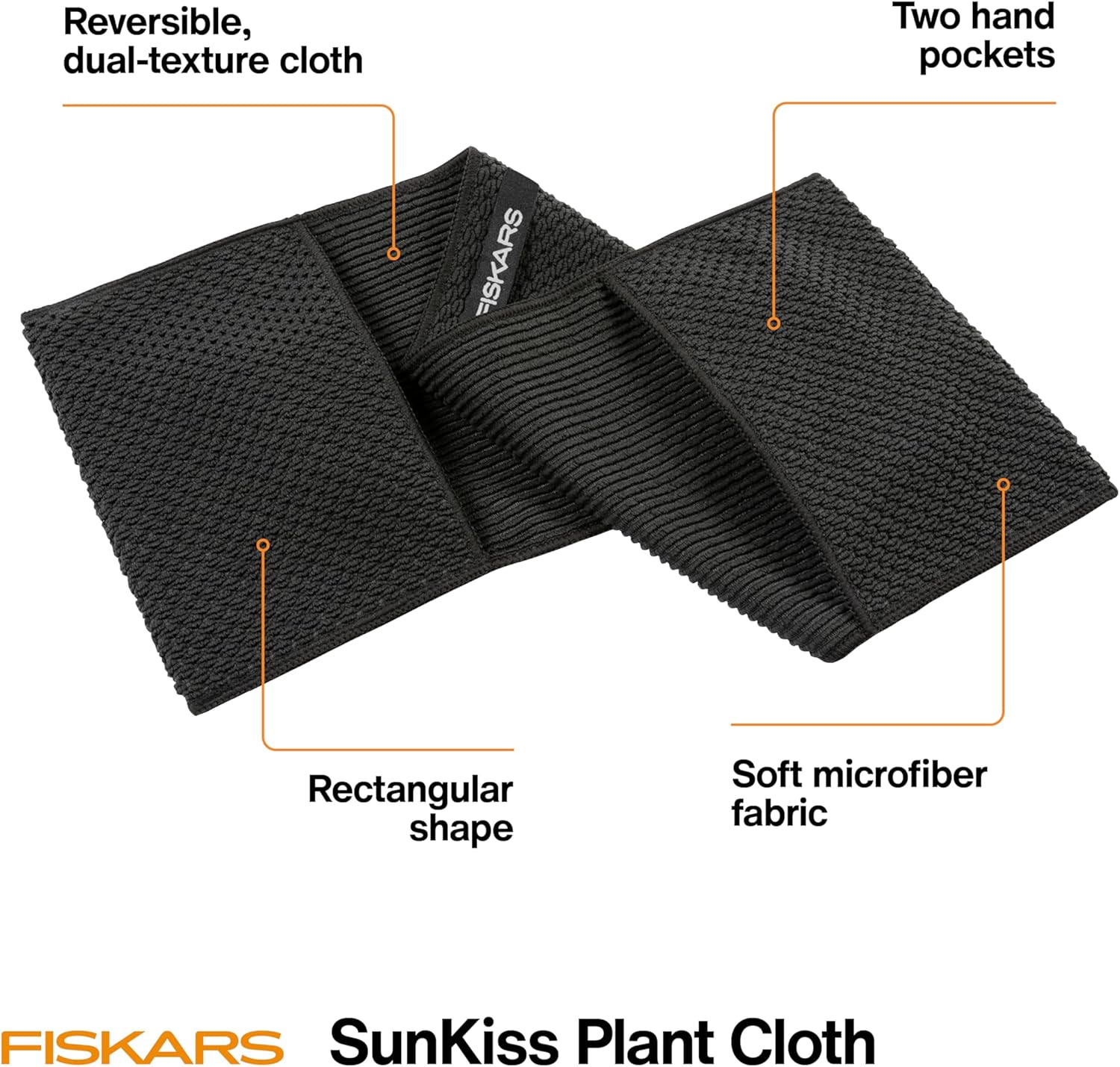 Fiskars Sunkiss Plant Care Cloth, Microfiber Dusting and Cleaning for 