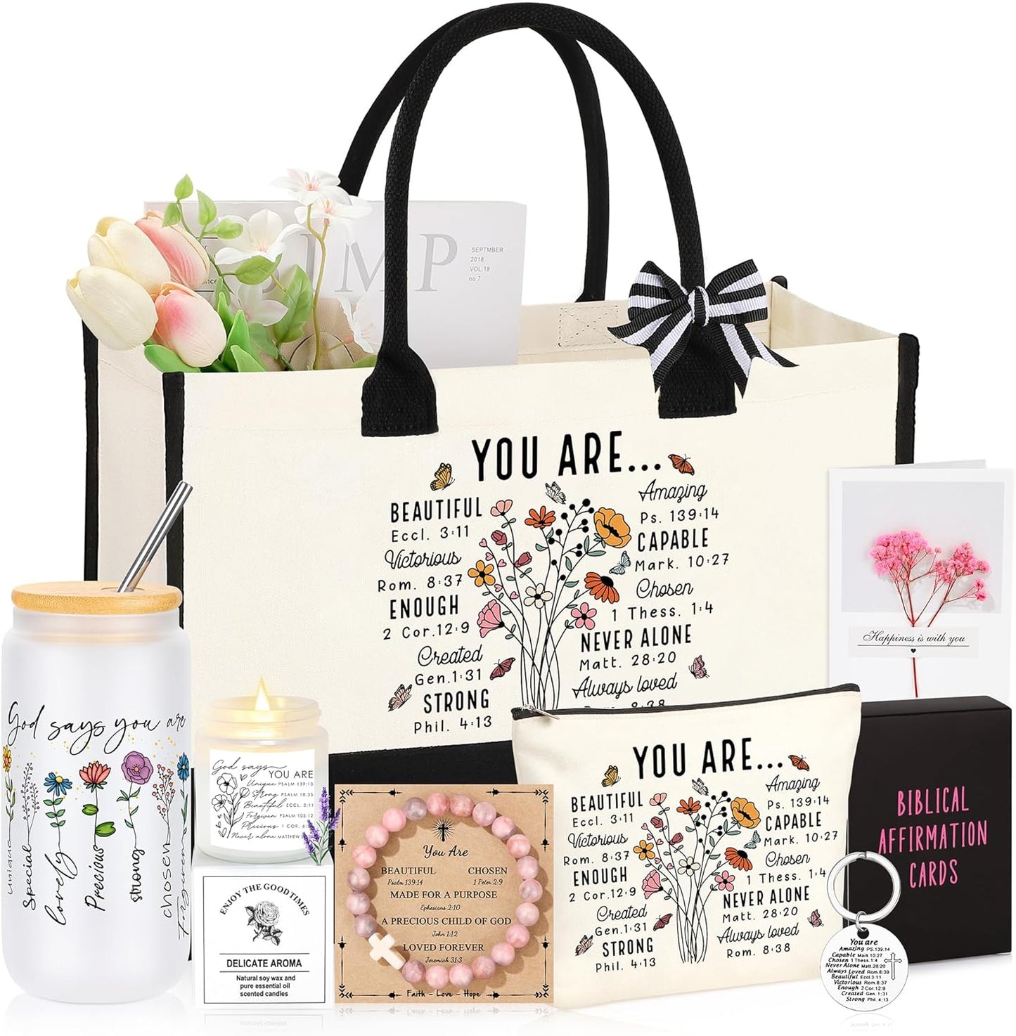 Christian Religious Gifts for Women, Easter Mothers Day Birthday Graduation Gifts for Her Women, Best Friend Sister Mom Christmas Valentines Friendship Faith Ideas Present