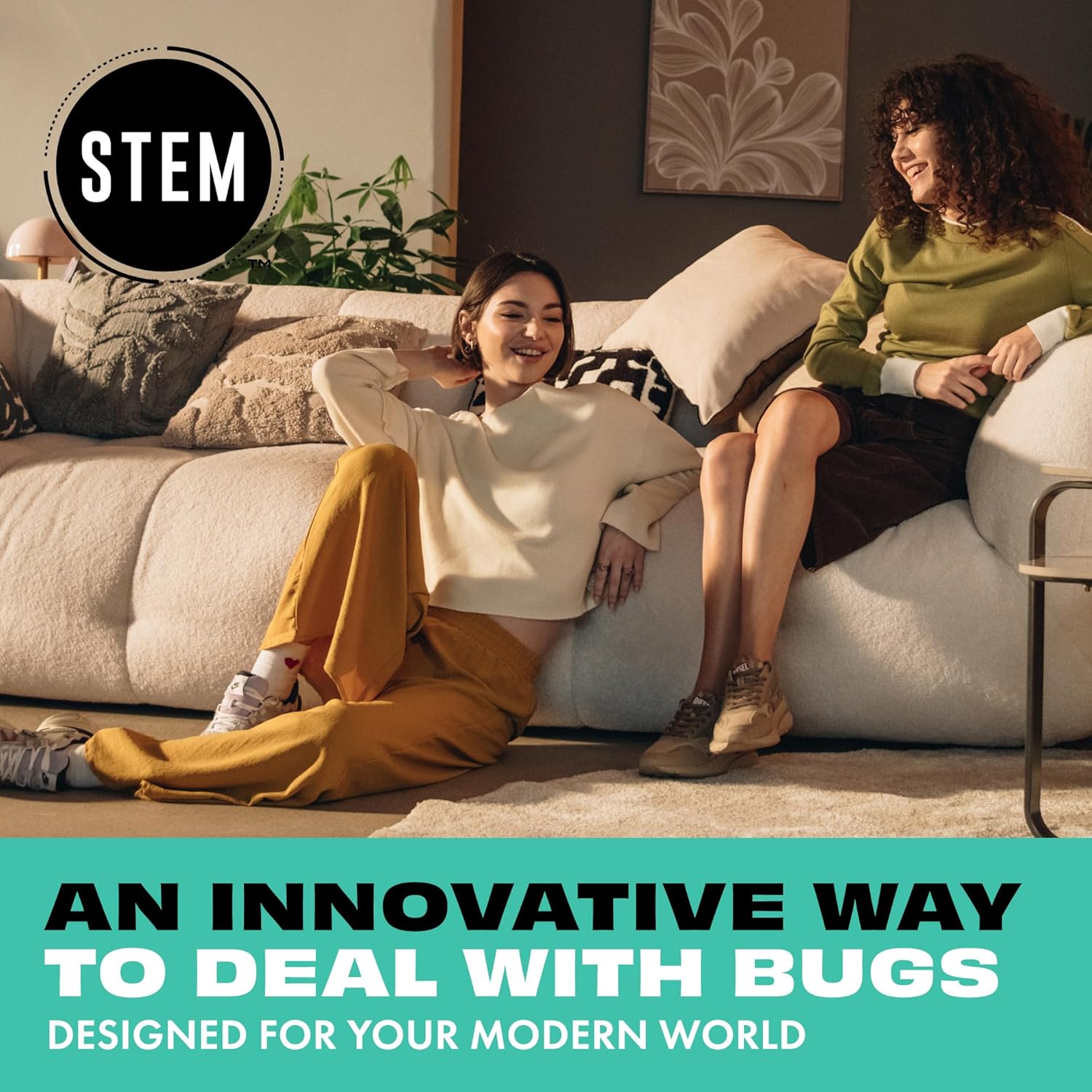 STEM Flying Insect Light Trap Refill Cartridges, Indoor Fruit Fly Trap