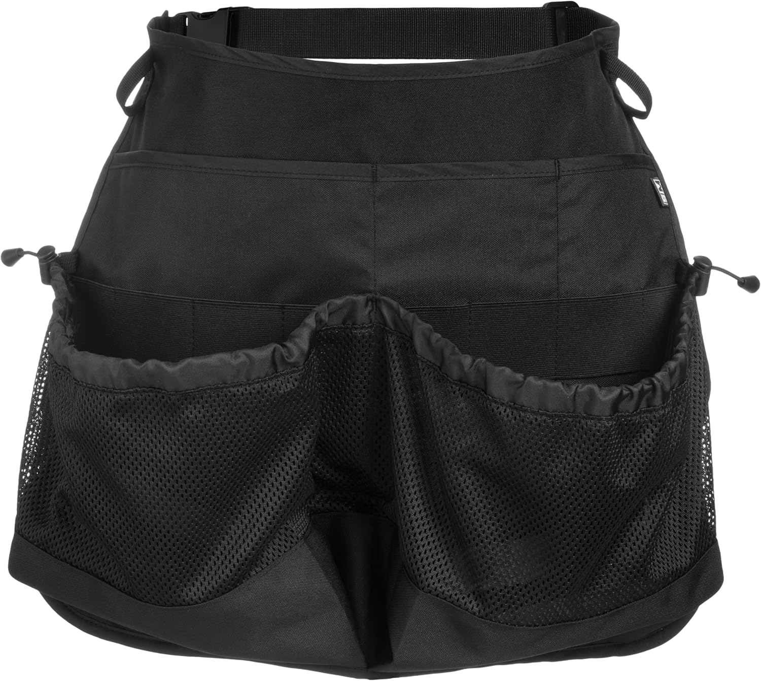 Waterproof Gardening Apron with Mesh Pouch Pockets for Tools, Fruit, V