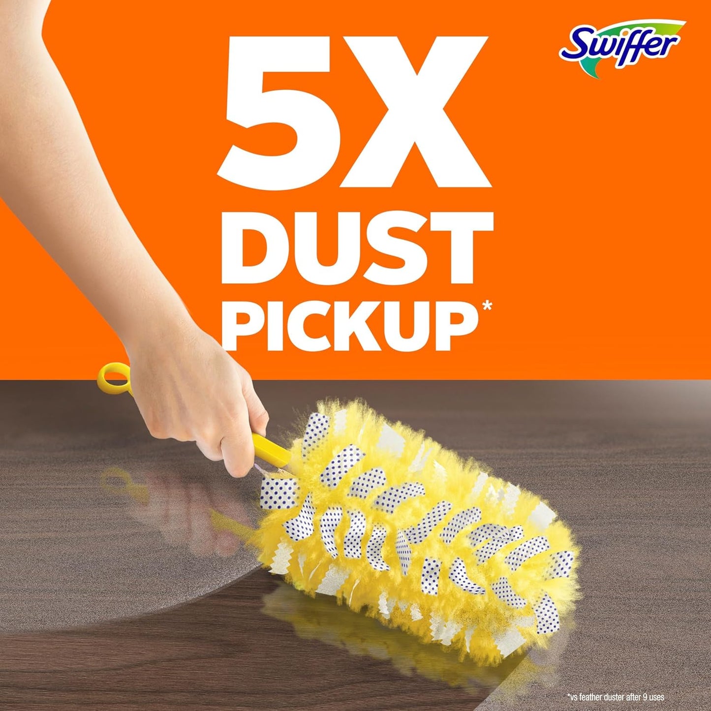 Swiffer Dusters Heavy Duty Multi-Surface Duster Refills for Cleaning, Lavender, 11 Count