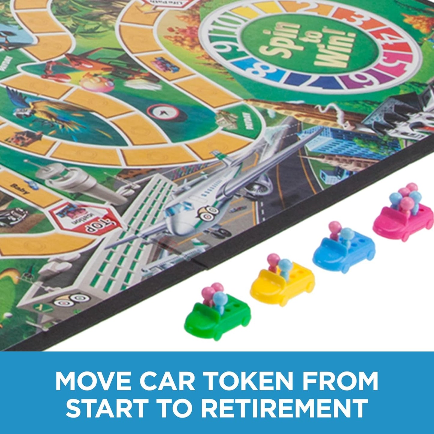 Hasbro Gaming The Game of Life Board Game, Family Games for Kids Ages 