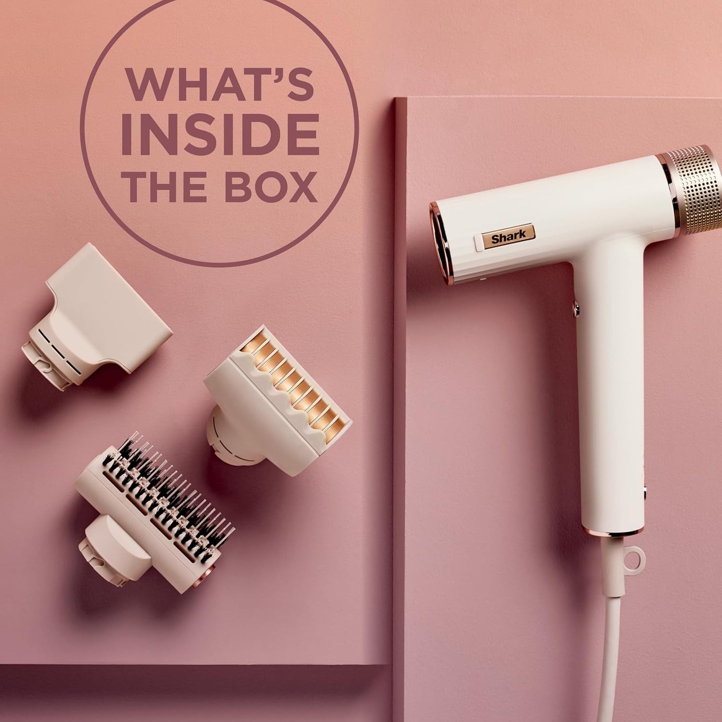 Shark Hair Dryer | SpeedStyle | No Heat Damage Hair Styling Tool | 3 S