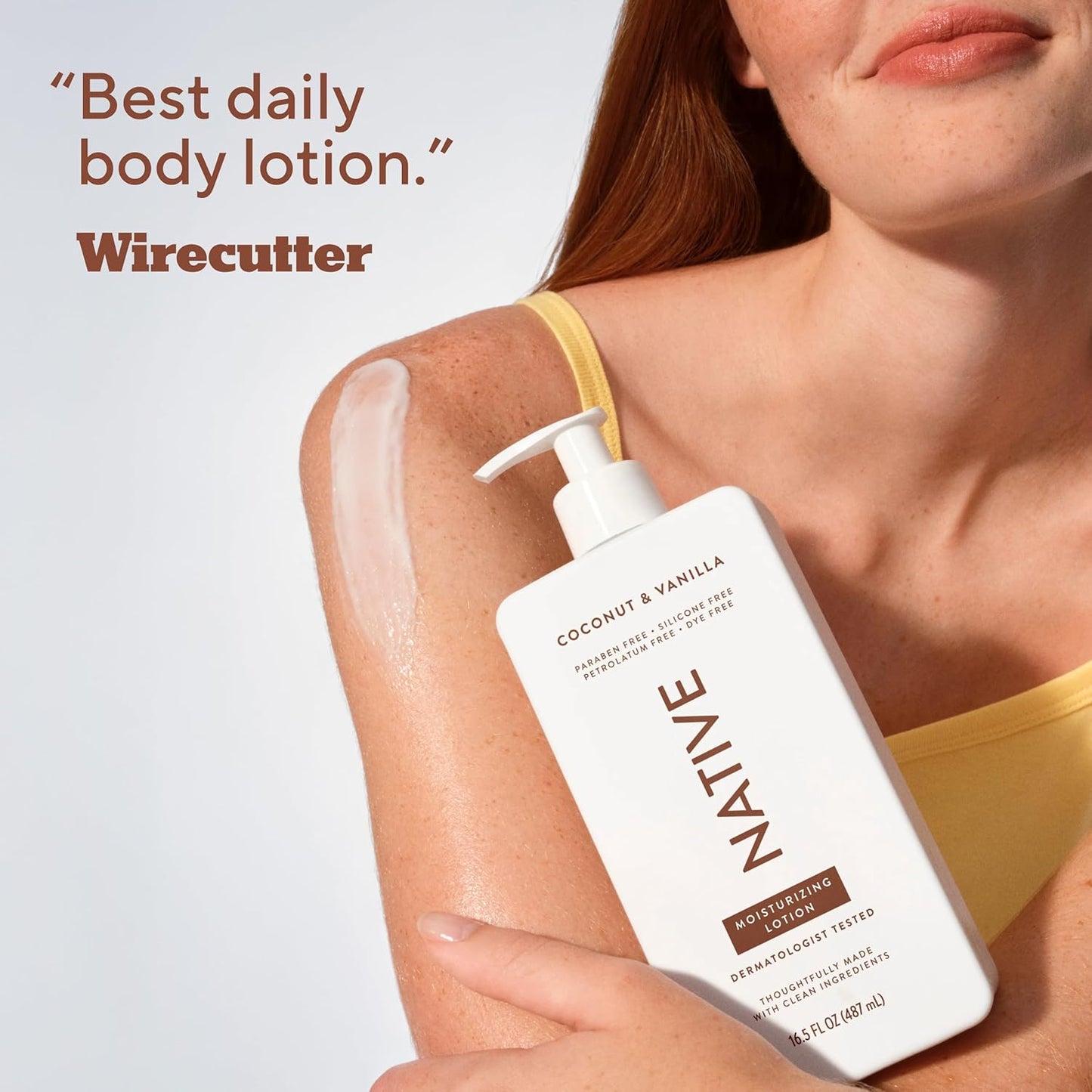 Native Body Lotion Contains Naturally Derived Plant-Based Moisturizers