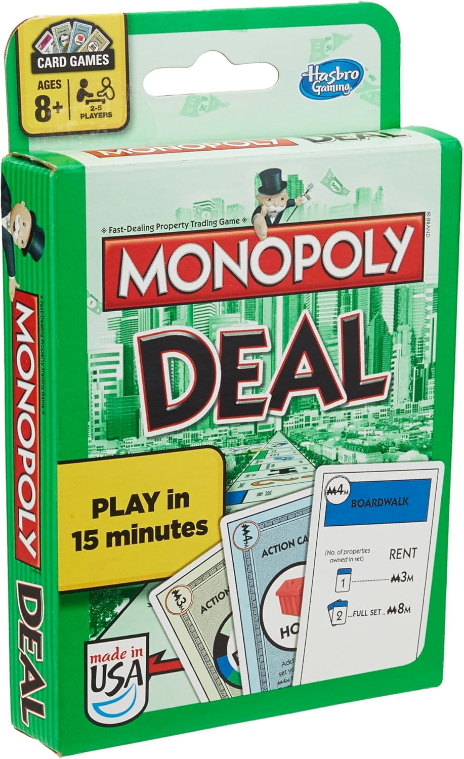 Monopoly Deal Card Game | Quick-Playing Card Game | Fun Games for Fami