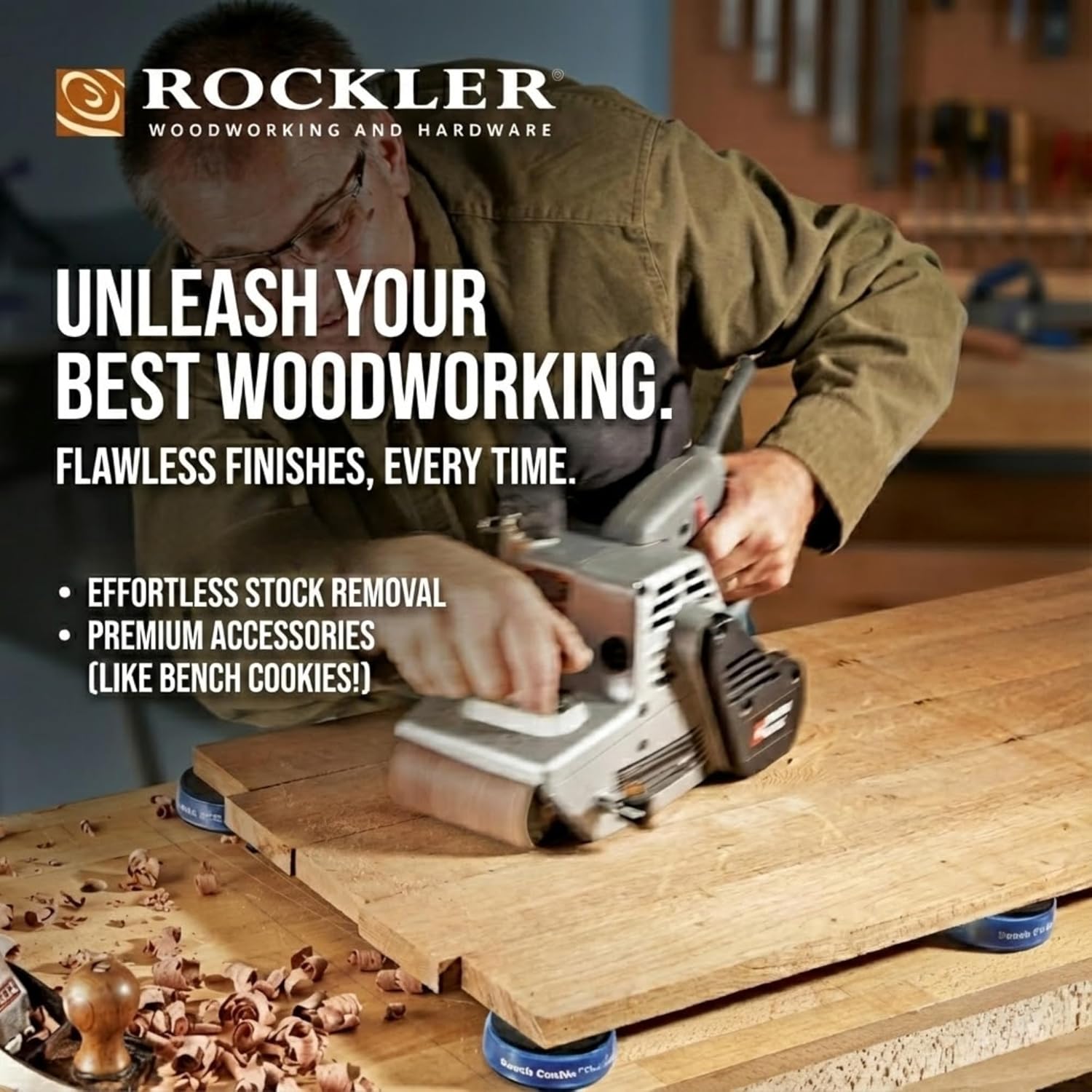 Rockler Work Bench Cookies Plus Work Grippers (4 Pack) – Rockler Bench