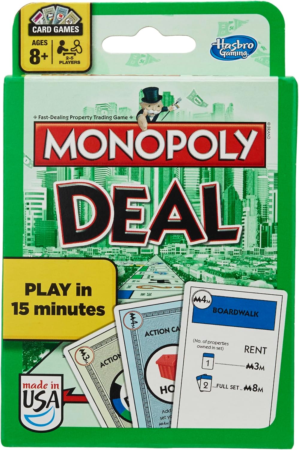 Monopoly Deal Card Game | Quick-Playing Card Game | Fun Games for Fami