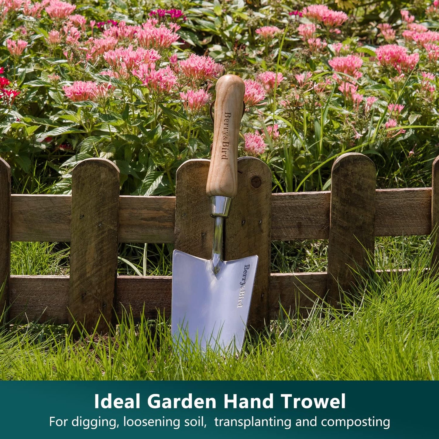 Berry&Bird Gardening Hand Tool Set - 3PCS Stainless Steel Garden Tool 