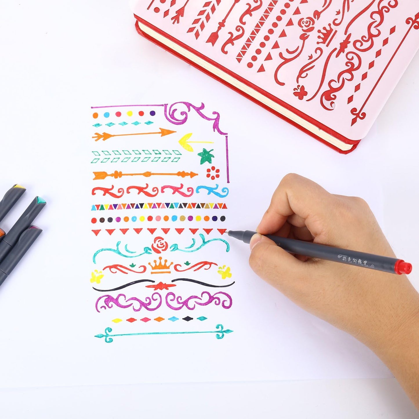 iBayam Journal Planner Pens Colored Pens, Office Supplies, Fine Point 