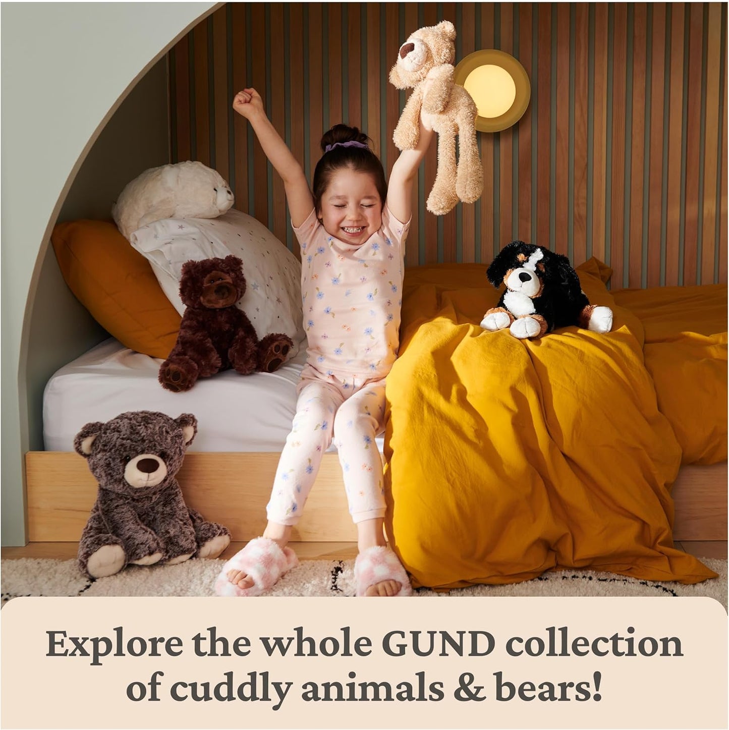 GUND Cozys Collection Cow, Stuffed Animal for Ages 1 and Up, Spring De