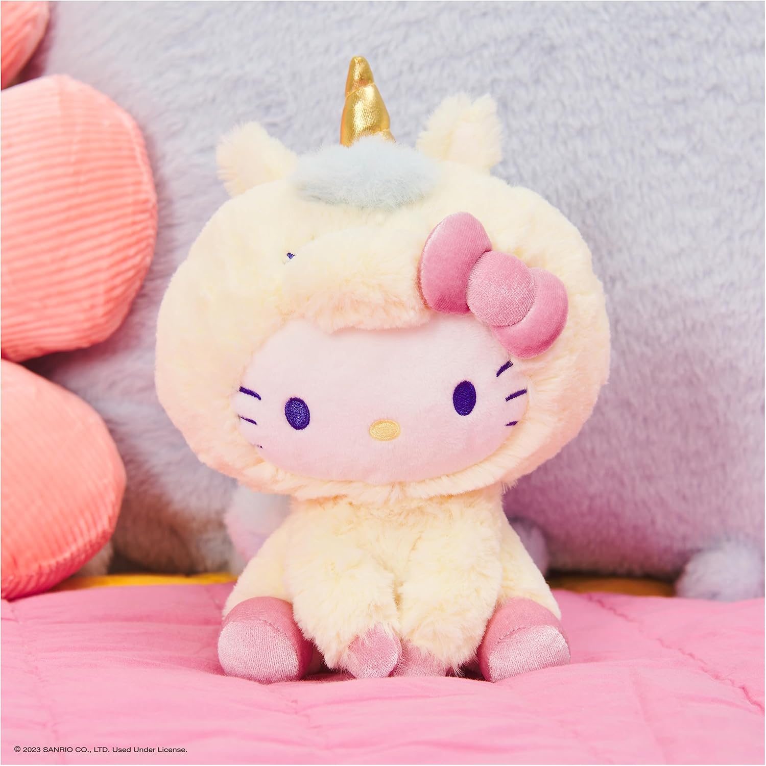 GUND Sanrio Hello Kitty Unicorn Plush Toy, Premium Stuffed Animal for 