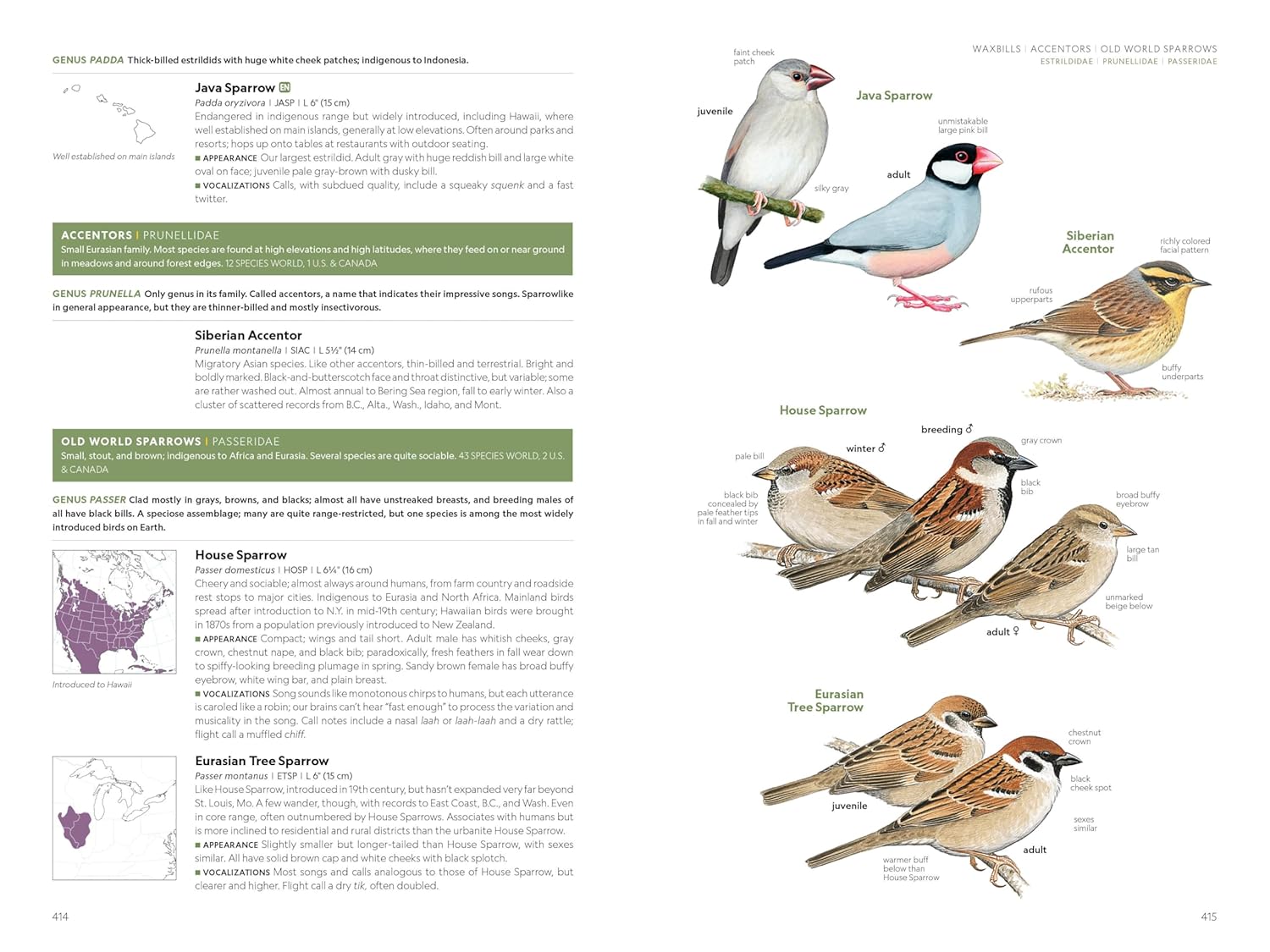 National Geographic Field Guide to the Birds of the United States and 