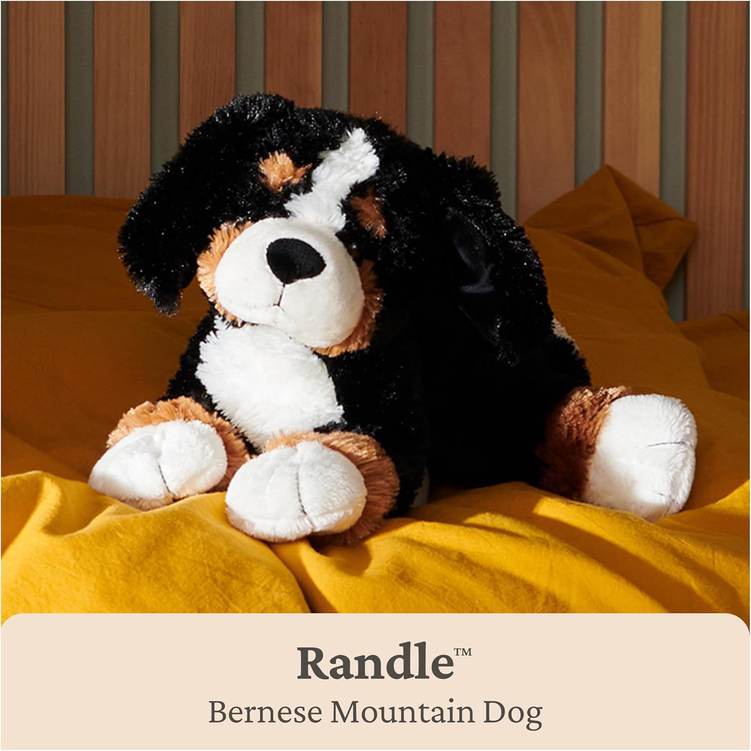 GUND Randle Bernese Mountain Dog, Premium Stuffed Animal Plush for Age