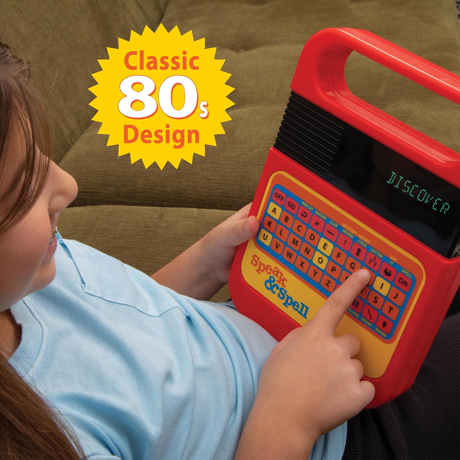 Speak & Spell Electronic Game - Educational Learning Toy, Spelling Gam