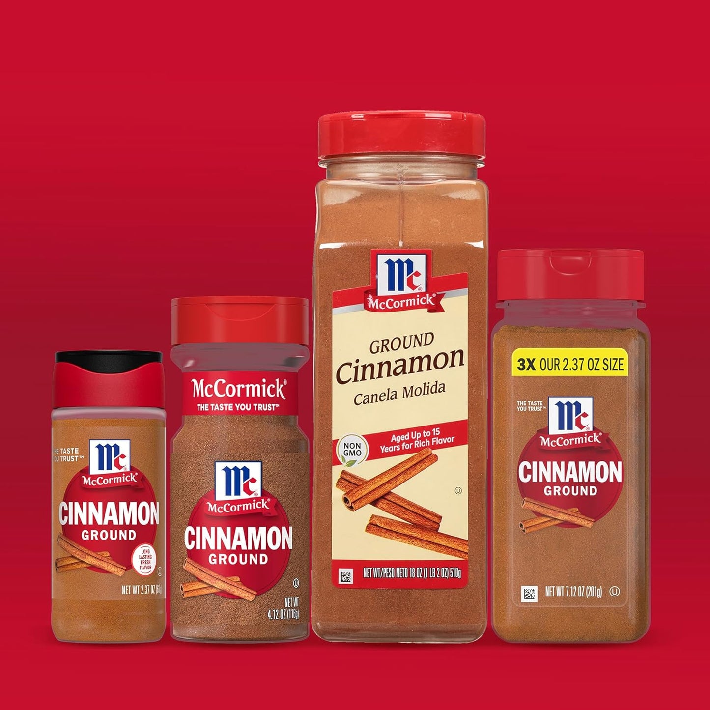 McCormick Ground Cinnamon, 18 oz (Pack - 1)