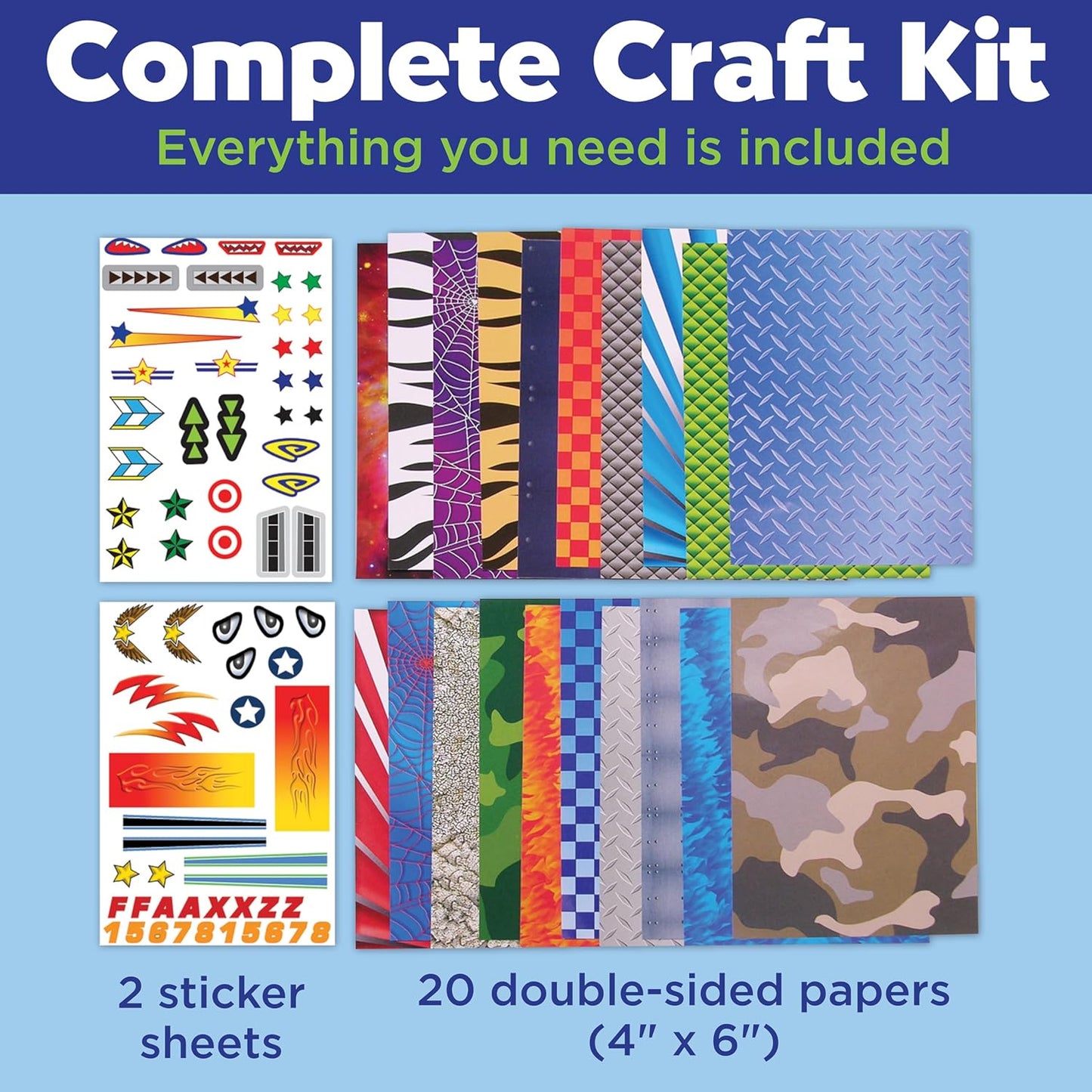 Creativity for Kids Paper Airplane Squadron - Create 20 Paper Airplane