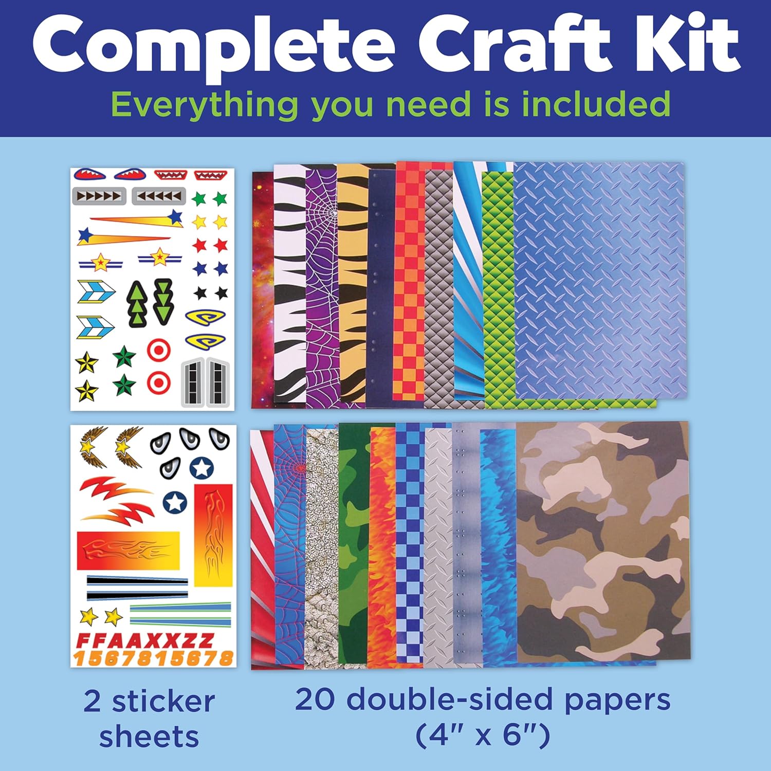 Creativity for Kids Paper Airplane Squadron - Create 20 Paper Airplane