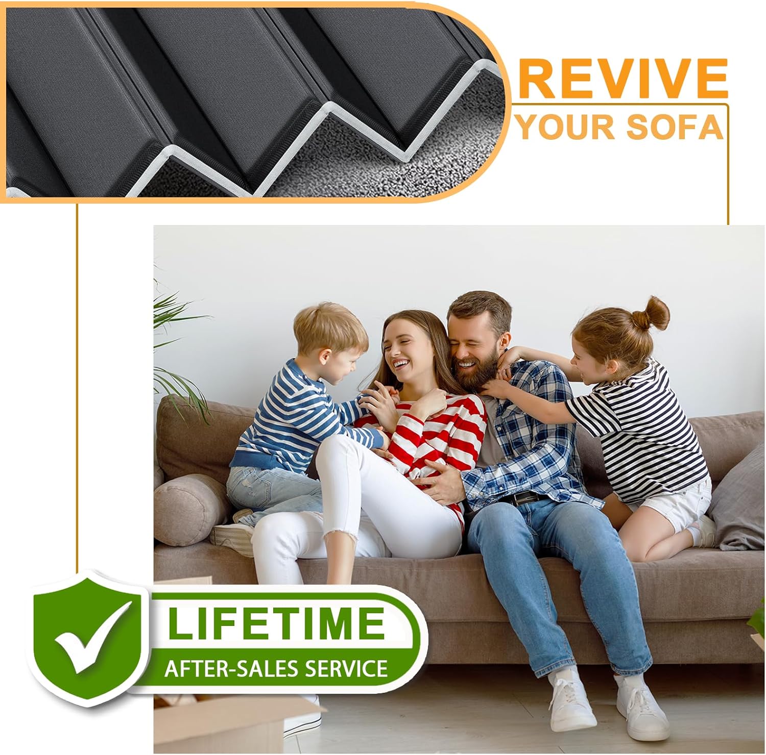 Heavy Duty Couch Cushion Support Board for Sagging Sofa, 21.5''x70'' E