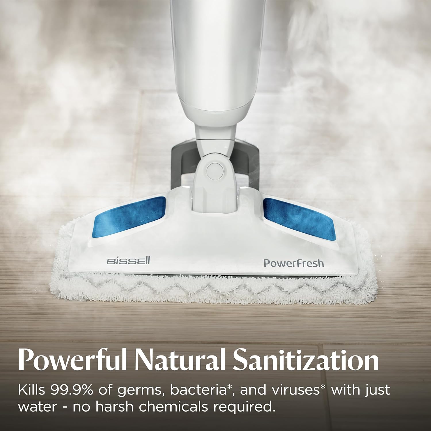 BISSELL Steam Mop 1940A PowerFresh Floor Steam Cleaner for Hard Wood &
