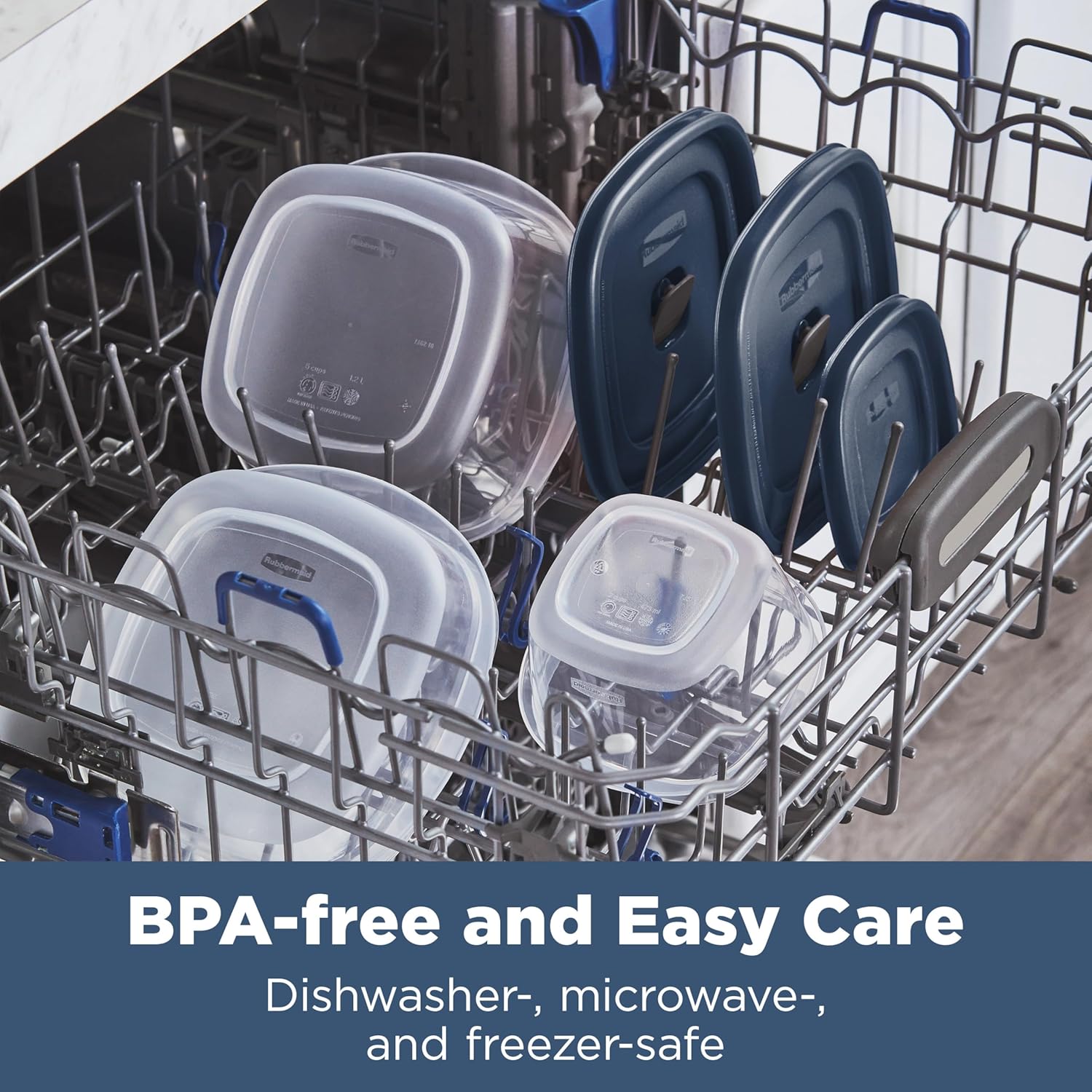 Rubbermaid Easy Find Lids® Food Storage Containers with Vented Lids, 2