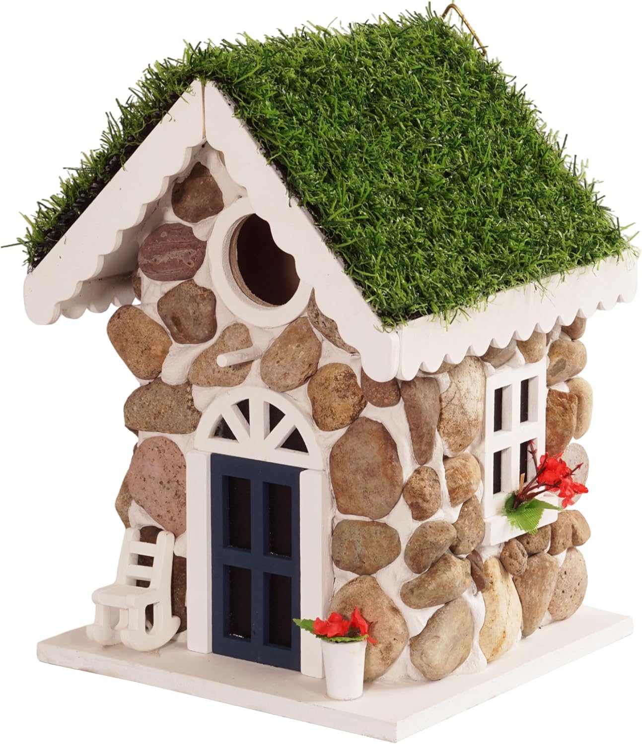 MIXUMON Bird Houses for Outside, Outdoor Bird House for Bird Families 