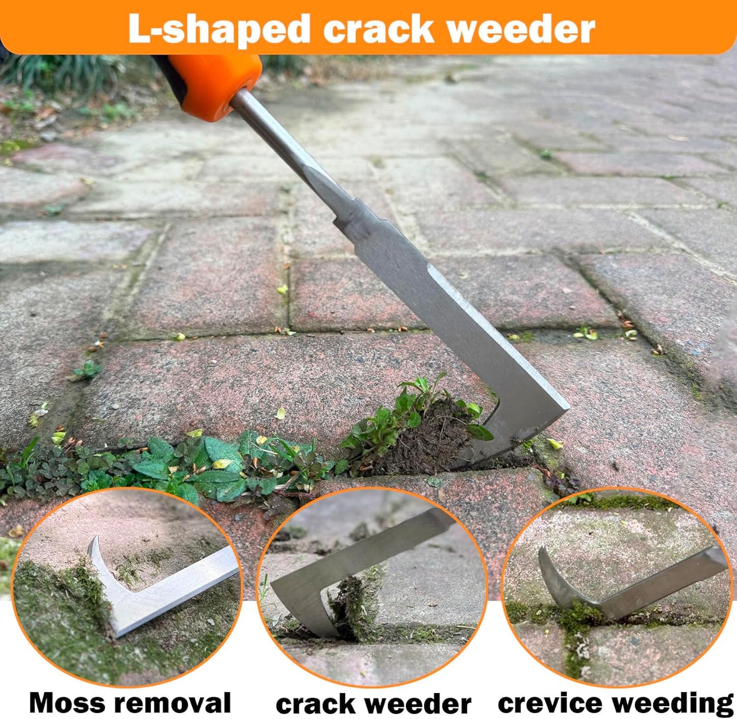 Weed Puller Tool, 2026 New Portable Hand Weeder Tool, Weeding Tool wit