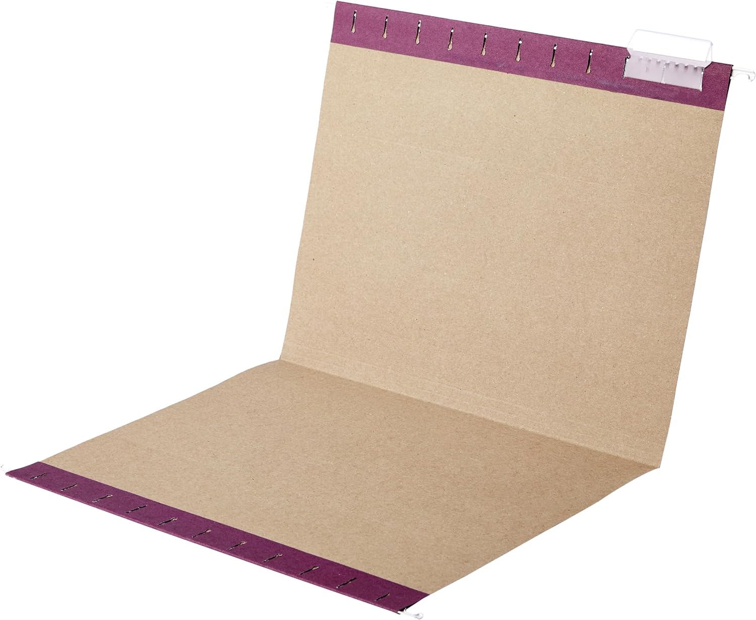 Amazon Basics Hanging File Folders with Adjustable Tabs for Document O
