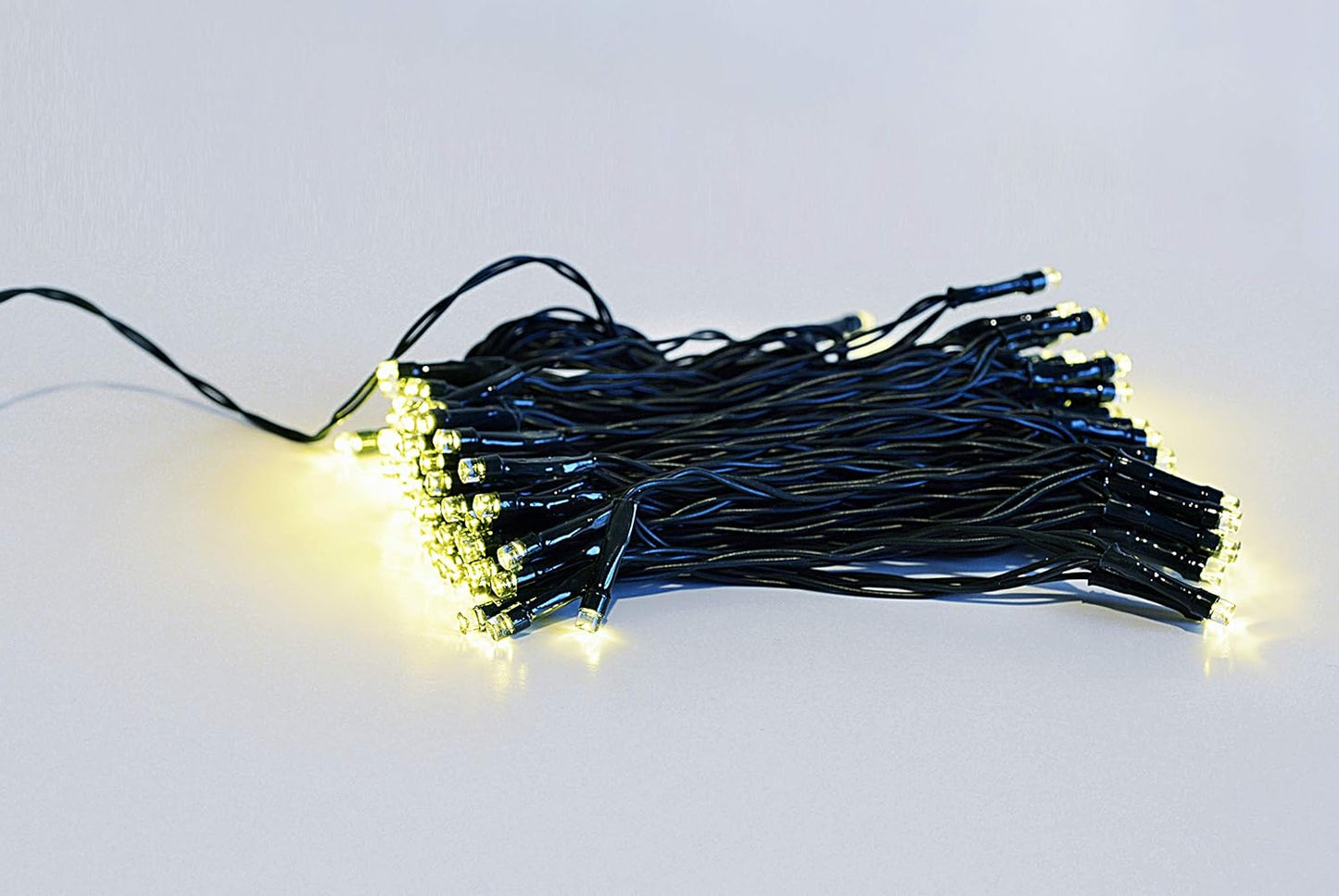 CB Performance Advantage Outdoor Solar String Lights, 33-ft with 100 Lights, Warm White