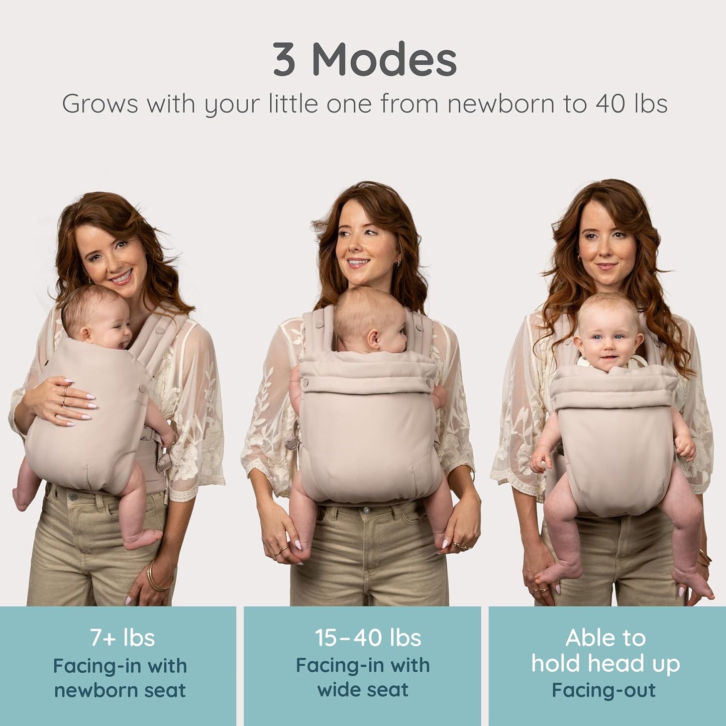 Infantino Honey Blossom Baby Carrier, Ergonomic Infant to Toddler Carr