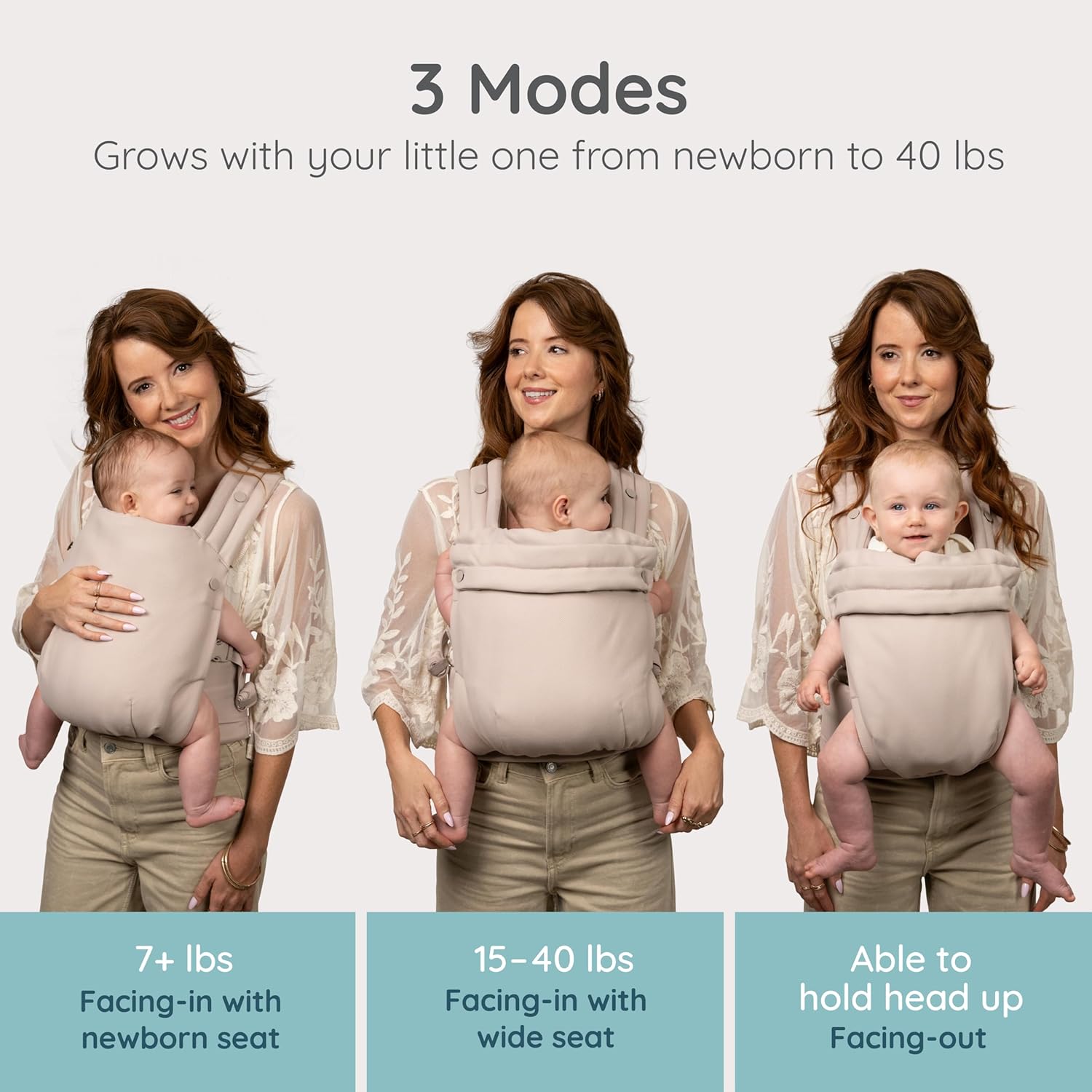 Infantino Honey Blossom Baby Carrier, Ergonomic Infant to Toddler Carr
