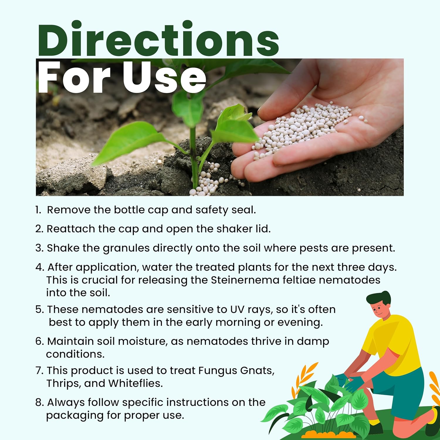 The Environmental Factor NemaKnights Slow-Release Nematodes - Biologic