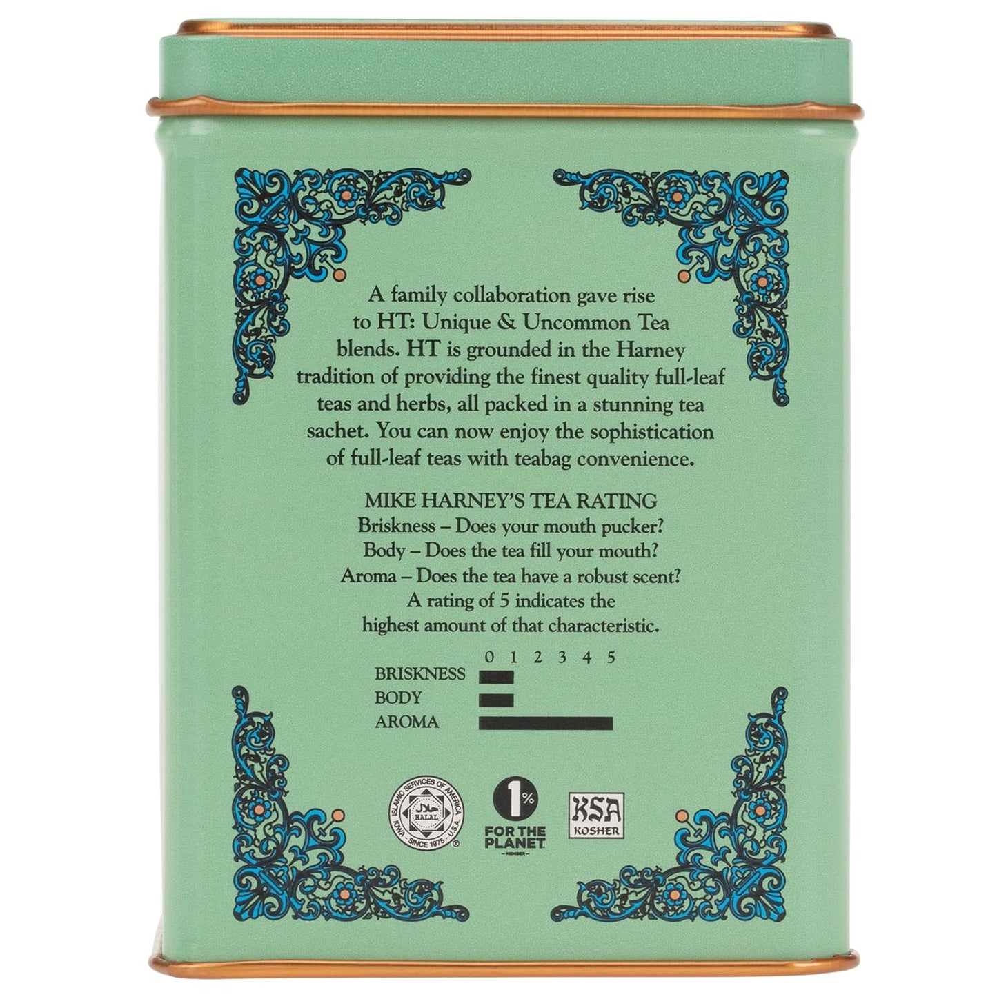 Harney & Sons Peppermint Herbal Tin, 20 Count