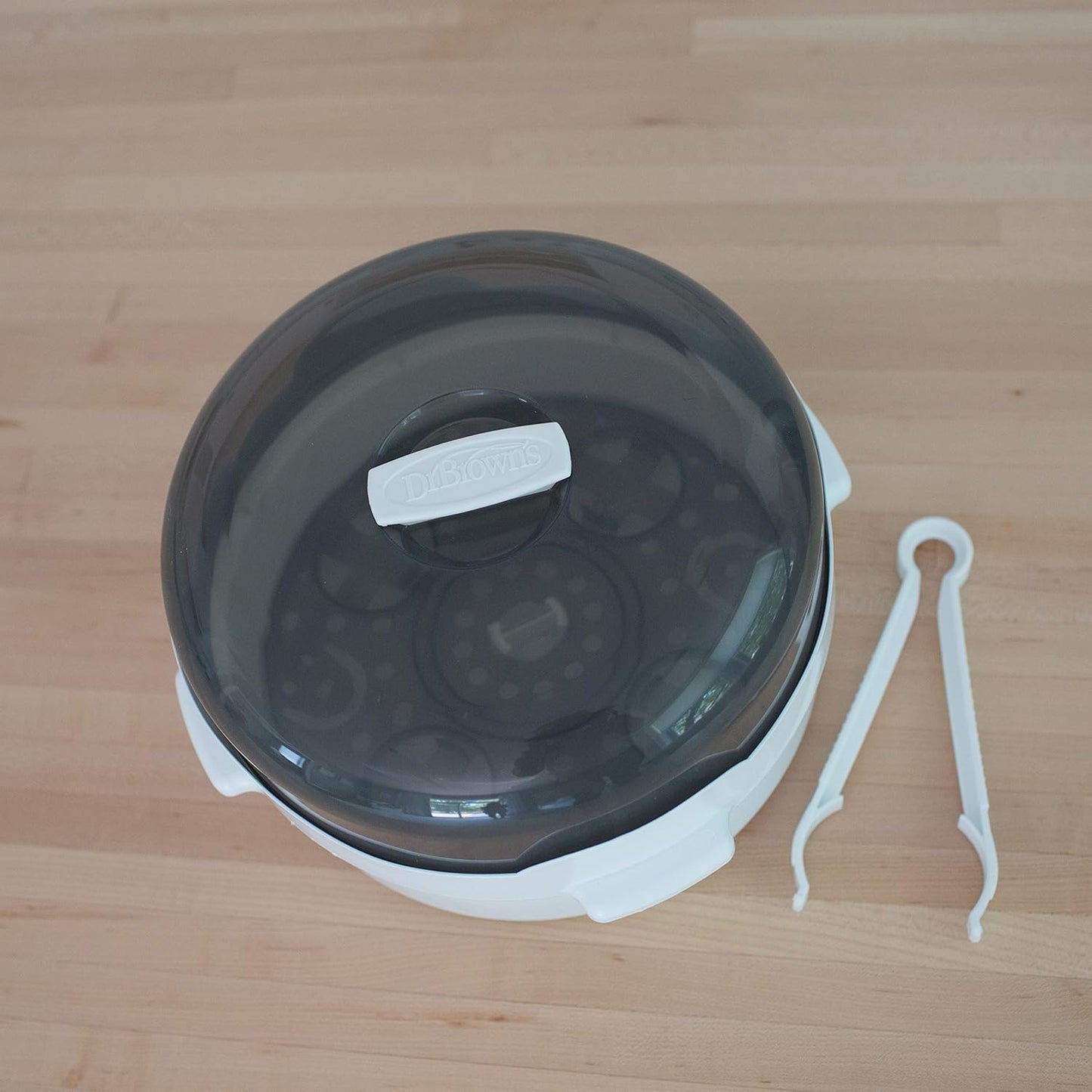 Dr. Brown's Microwave Steam - for Baby Bottles, Nipples, Bottle Parts, Pacifiers, Teethers and Breast Pump Parts