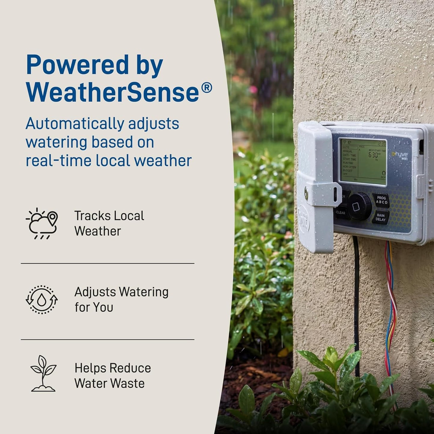 Orbit 57946 B-hyve 6-Zone Smart Indoor/Outdoor Sprinkler Controller
